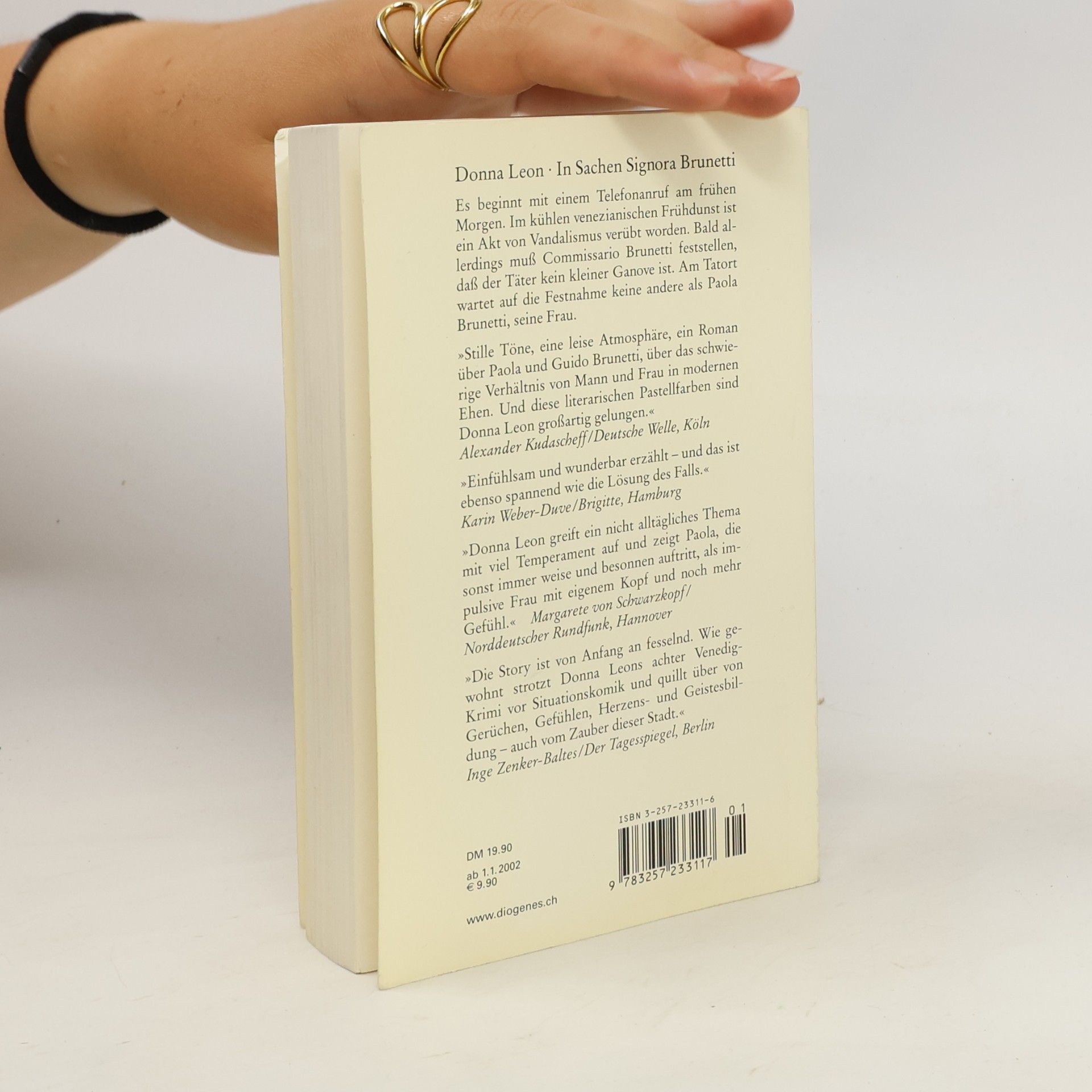 Donna Leon In Sachen Signora Brunetti