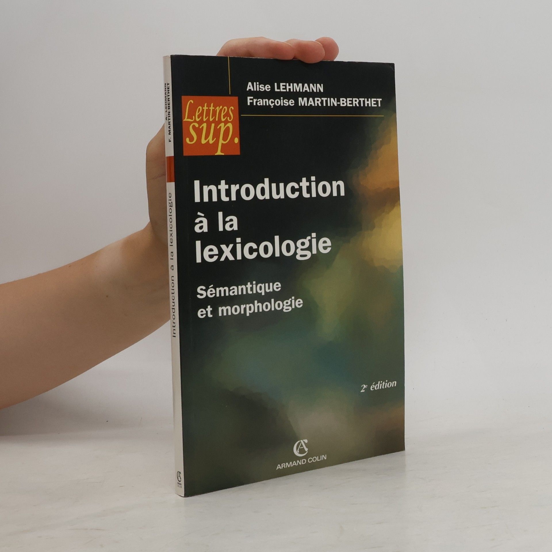 Alise Lehmann Introduction à la lexicologie