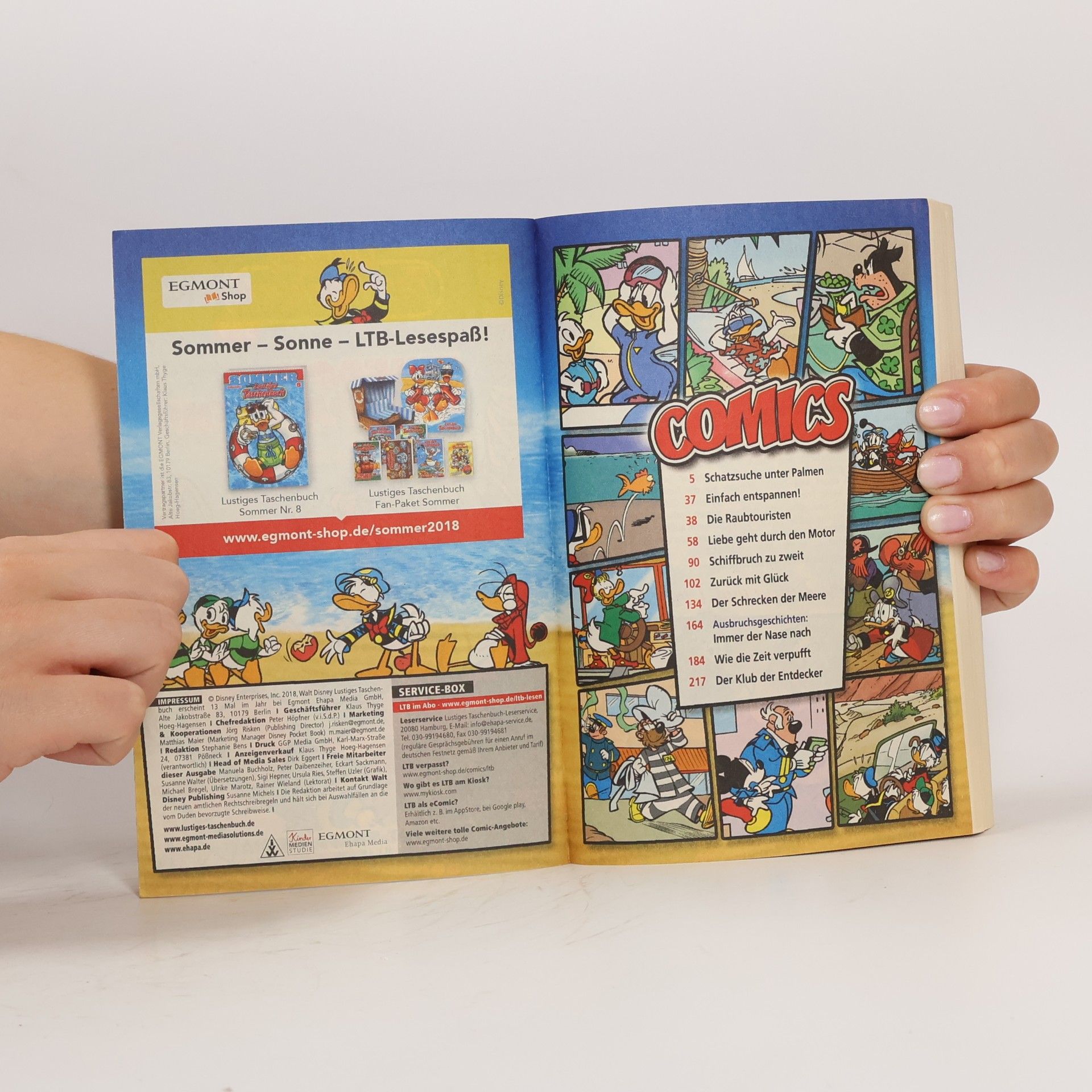 Walt Disney Lustiges Taschenbuch 508. Einfach entspannen!