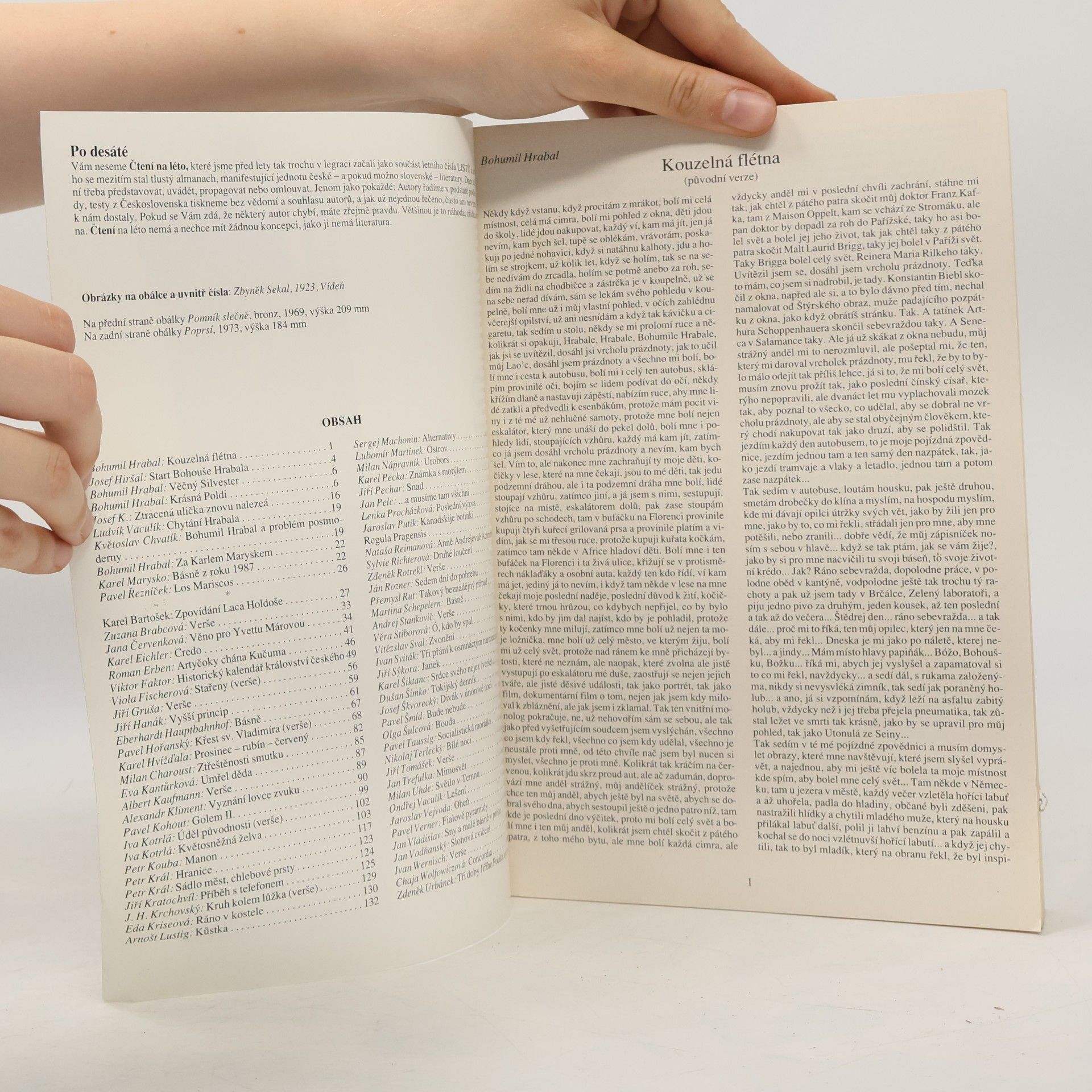 Collectif d'auteurs Listy- Čtení na léto, ročník XIX.