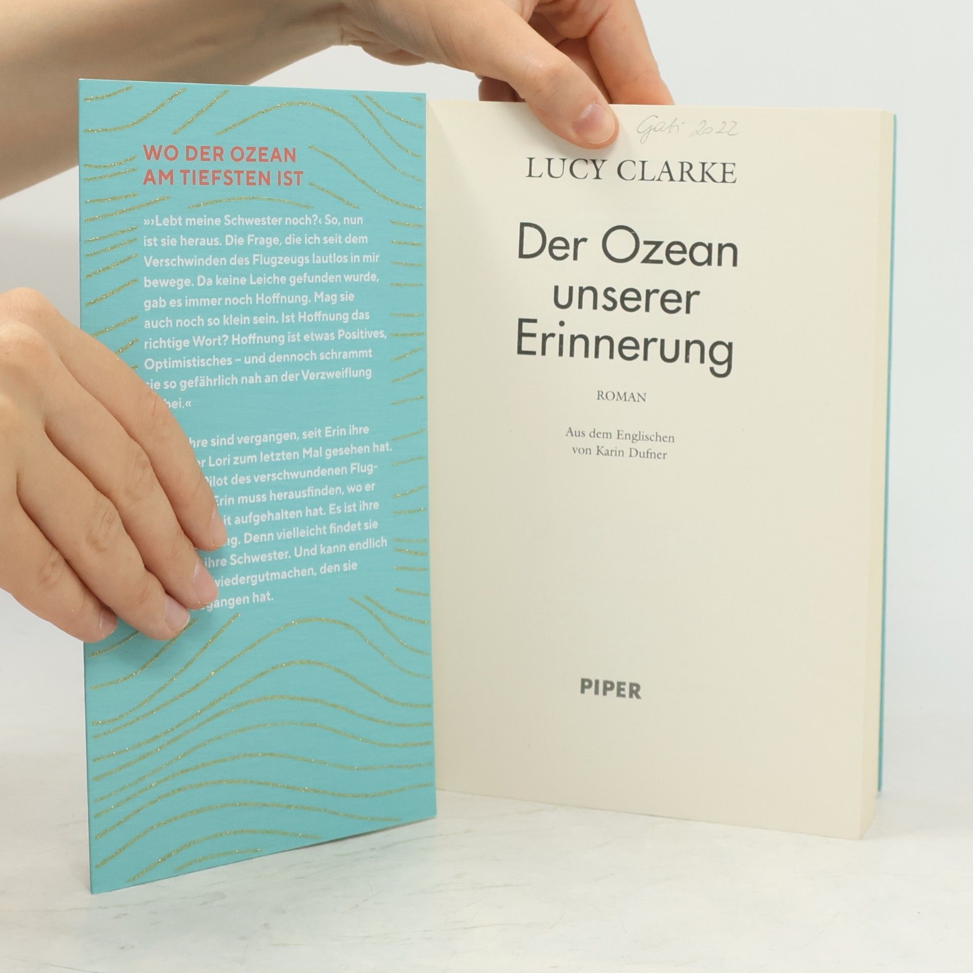 Lucy Clarke Der Ozean unserer Erinnerung
