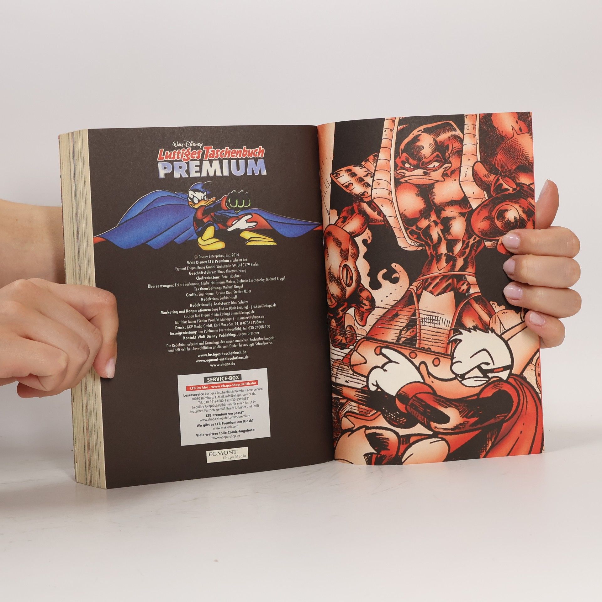 Walt Disney Lustiges Taschenbuch Premium 7. Der neue Phantomias in Aktion