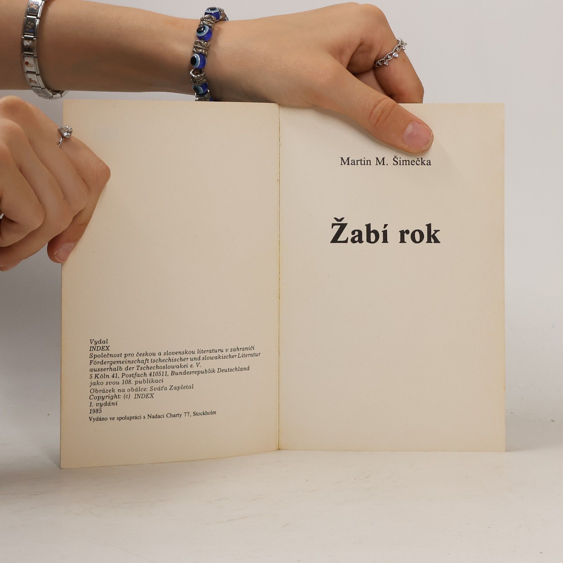 Martin Milan Šimečka Žabí rok