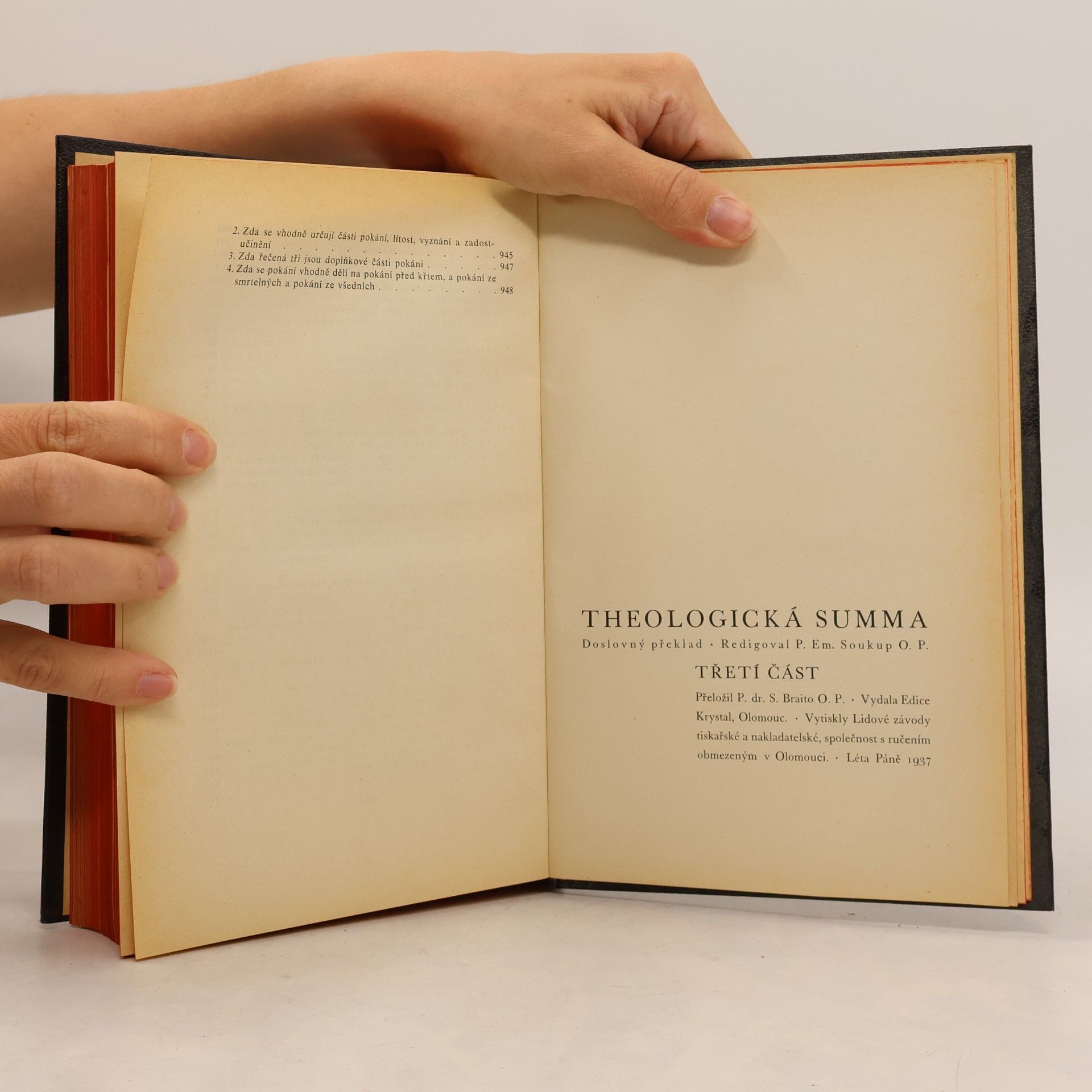 Kolektiv autorů Theologická summa. Část třetí