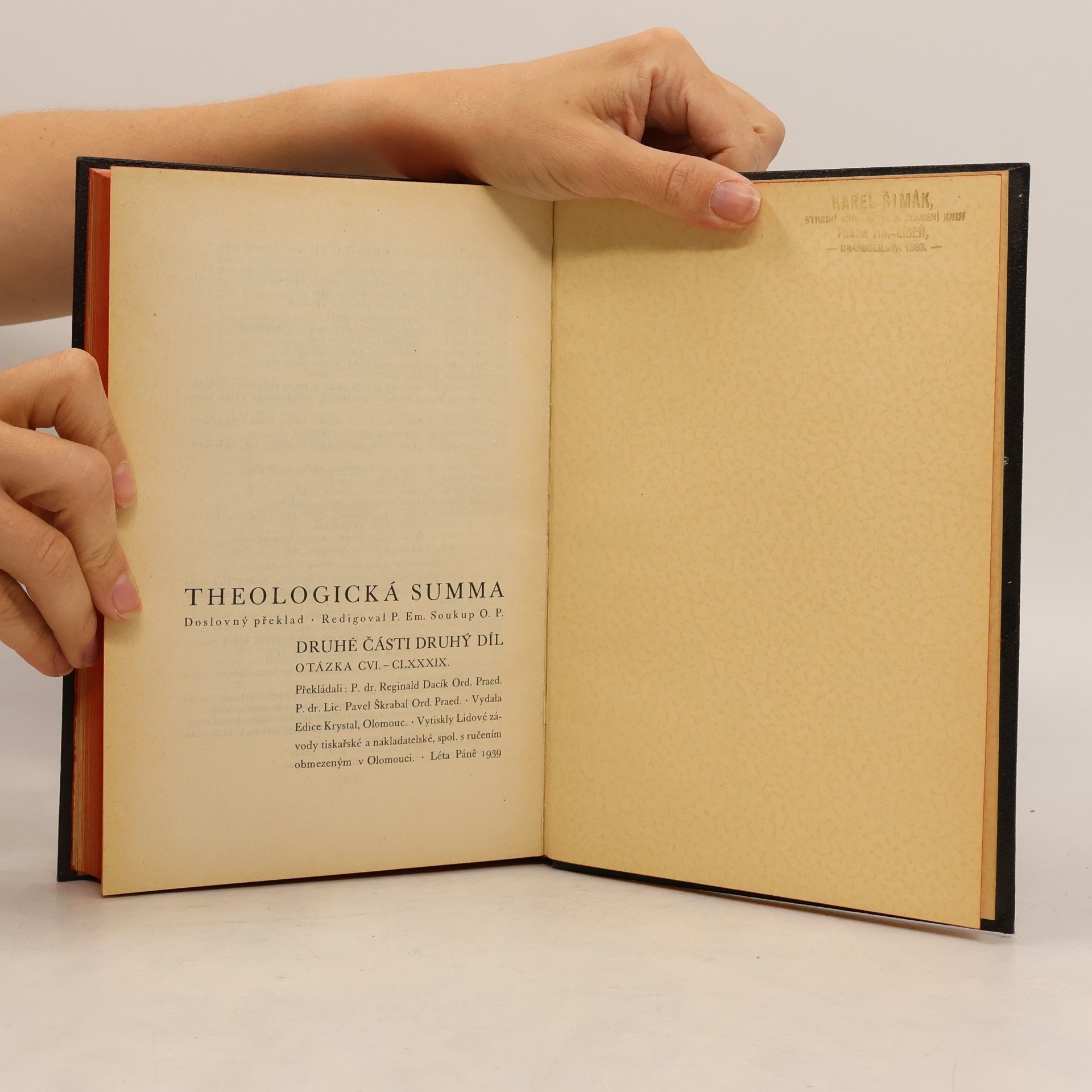 Kolektiv autorů Theologická summa. Druhá část druhý díl
