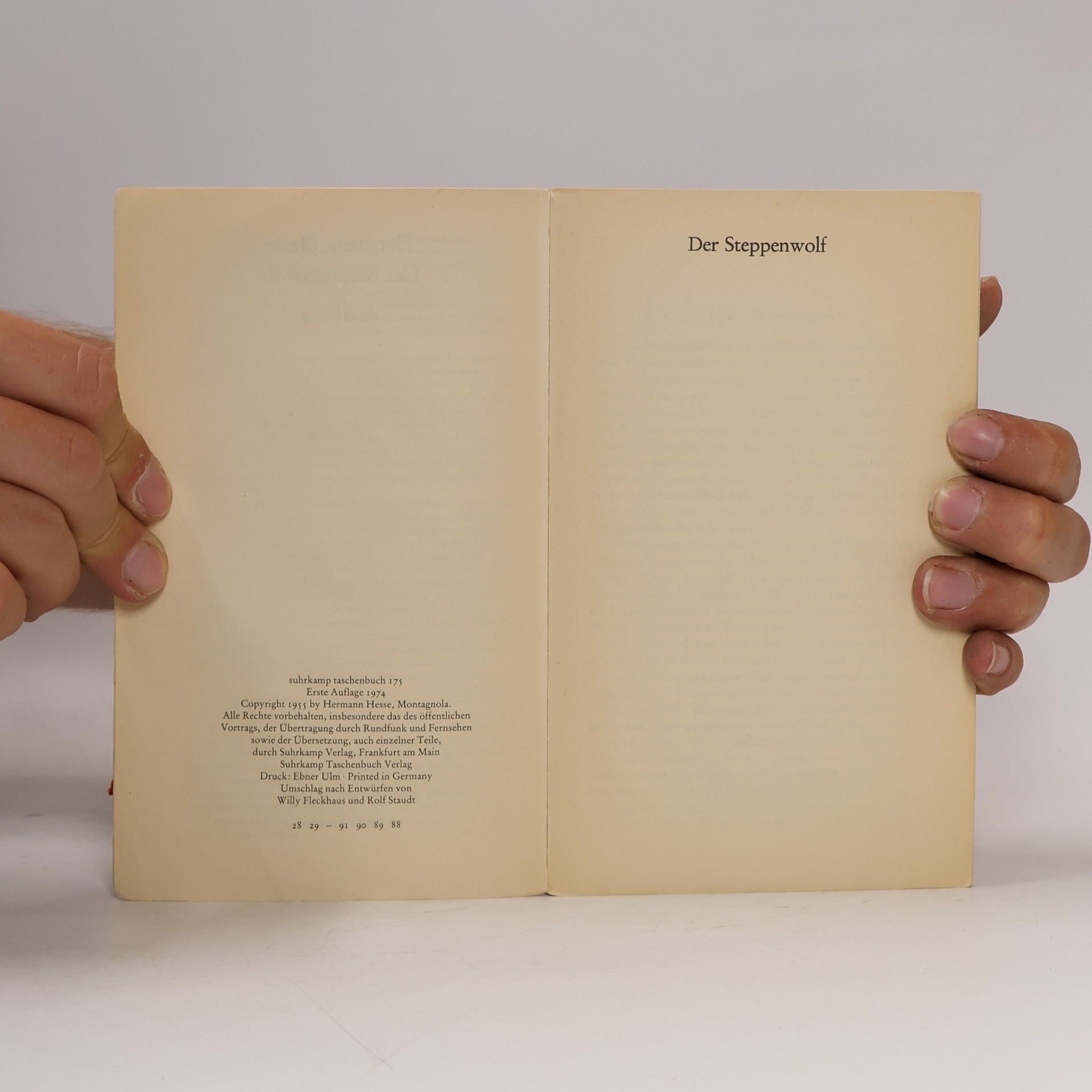 Hermann Hesse Der Steppenwolf