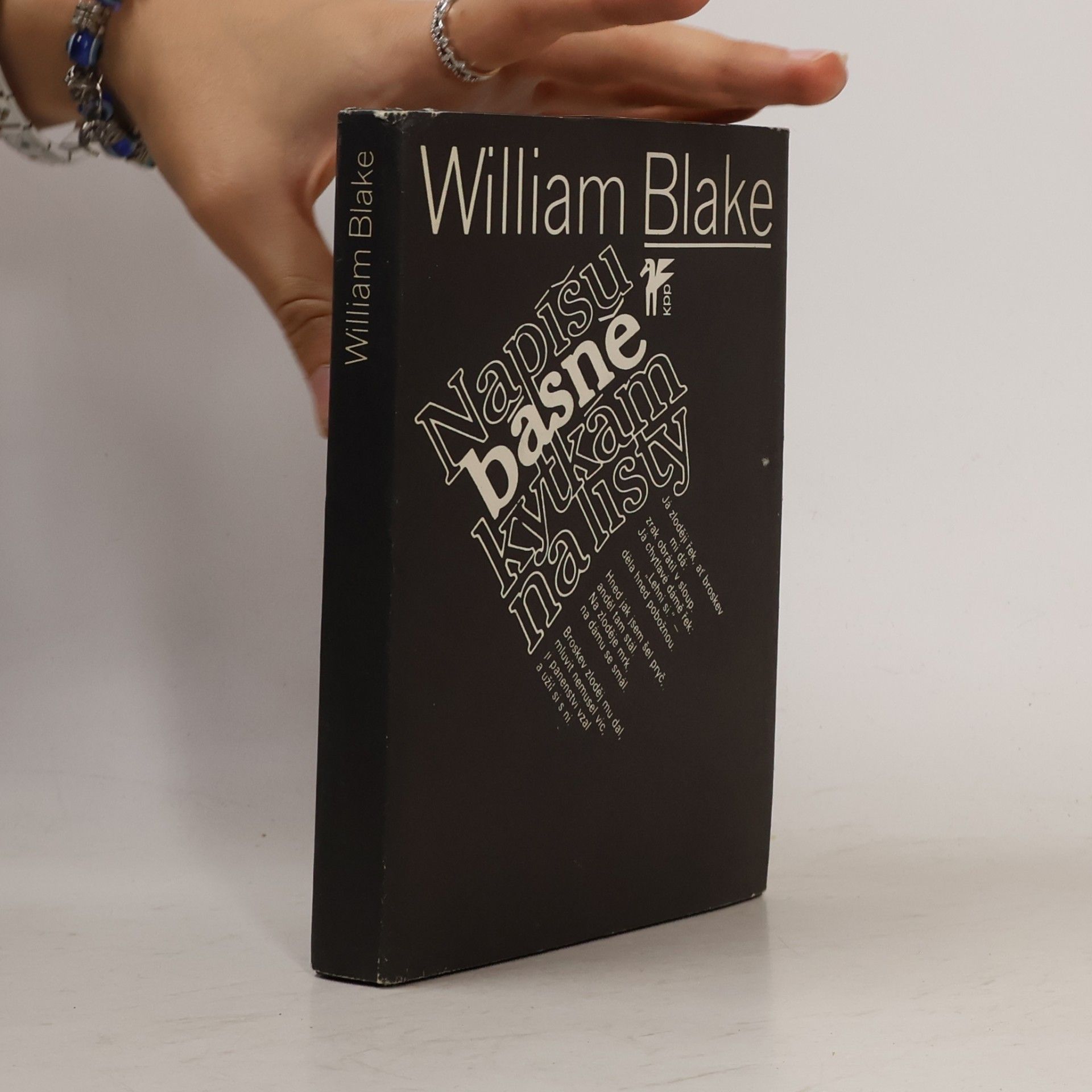 William Blake Napíšu básně kytkám na listy