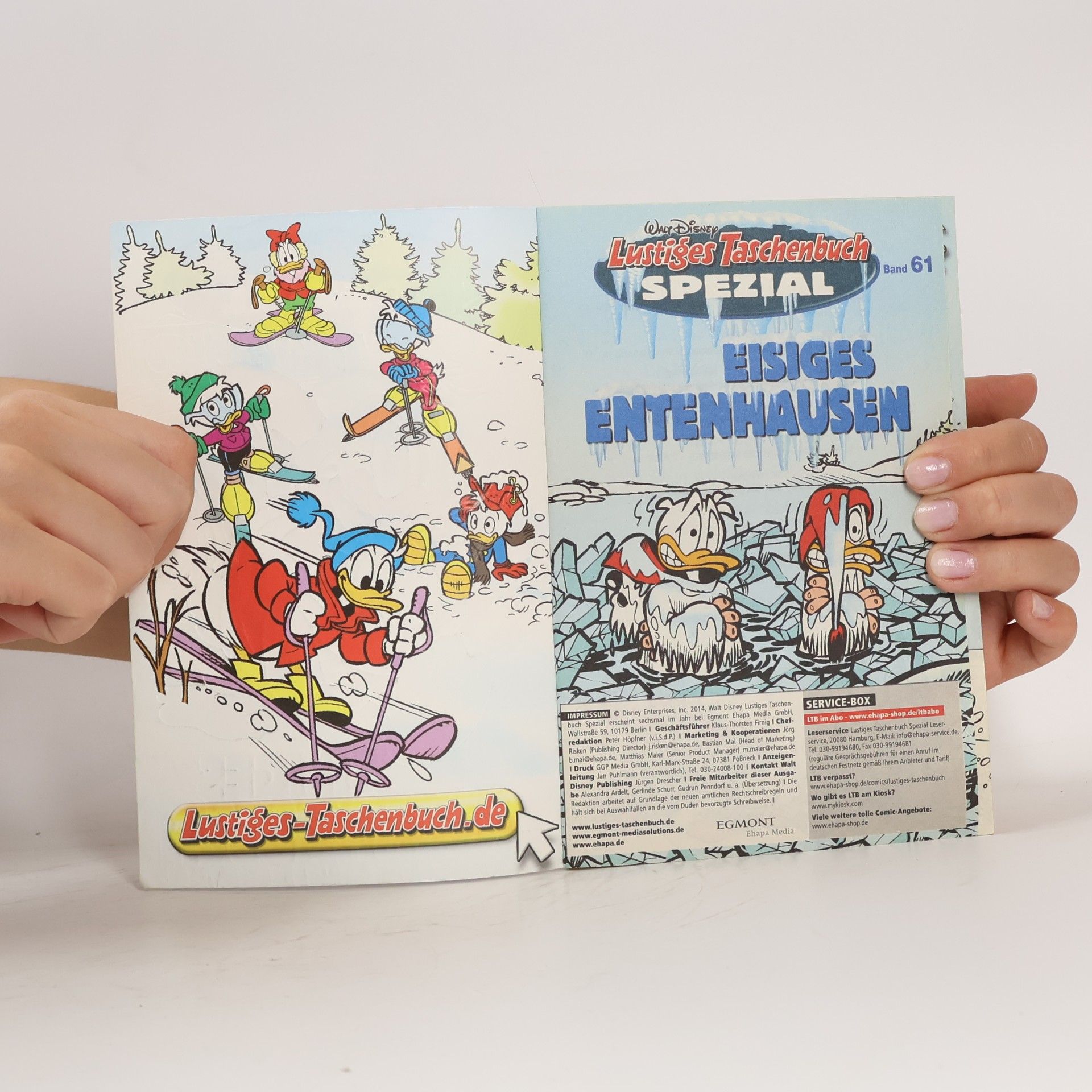 Walt Disney Lustiges Taschenbuch Spezial 61. Eisiges Entenhausen