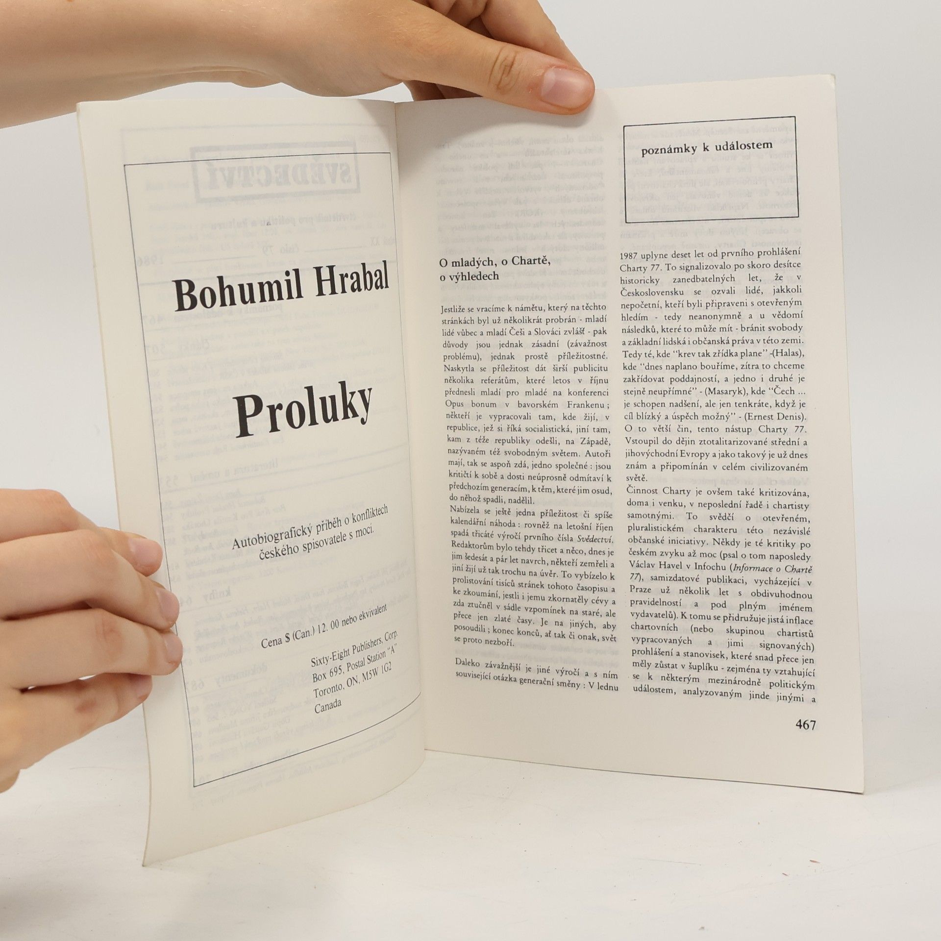 Autorenkollektiv Svědectví 79/1986