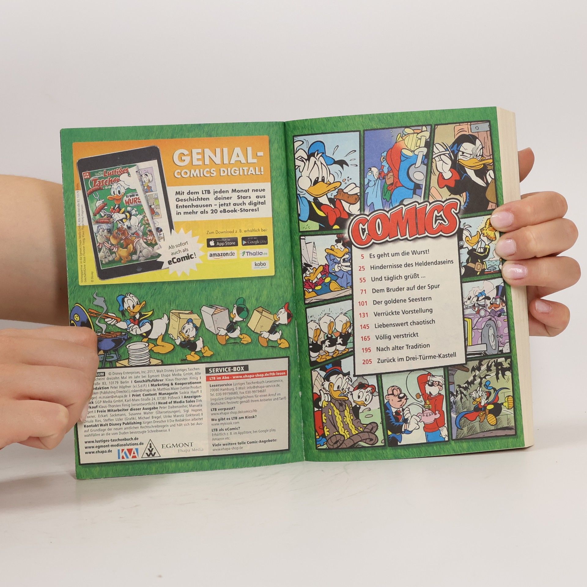 Walt Disney Lustiges Taschenbuch 494