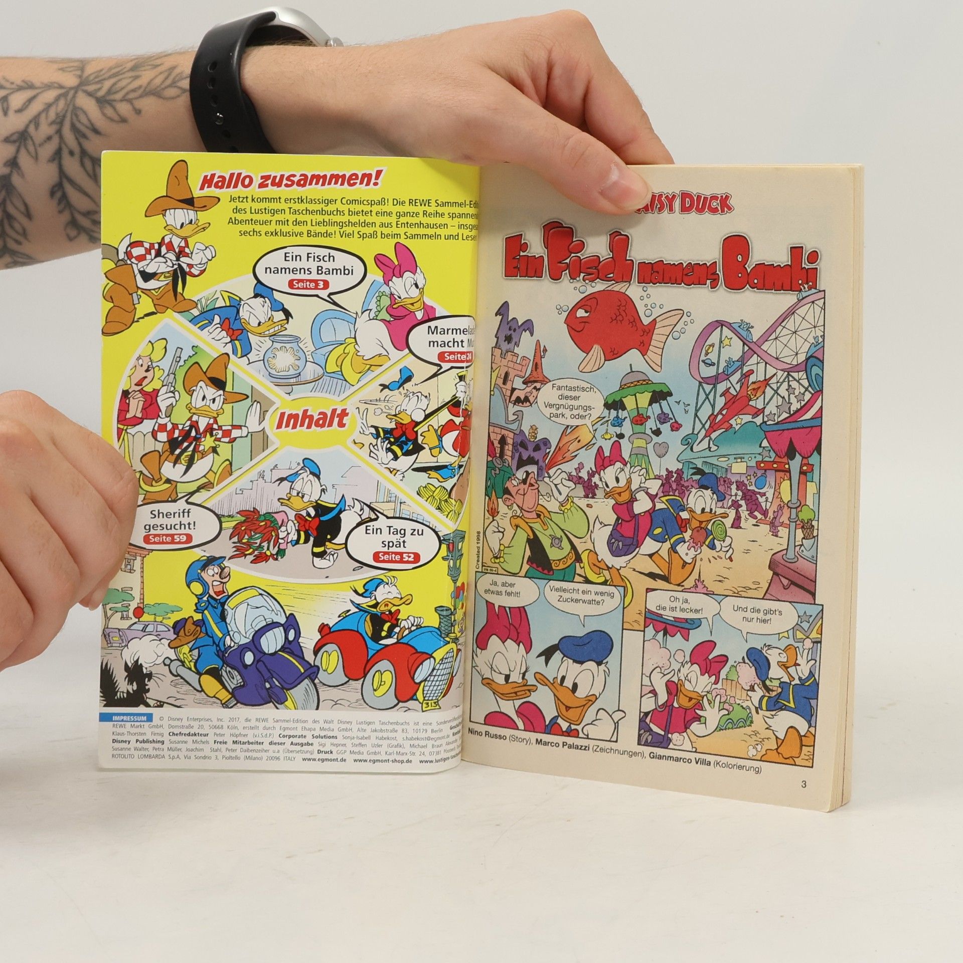 Autorenkollektiv Lustiges Taschenbuch Rewe 50 Jahre