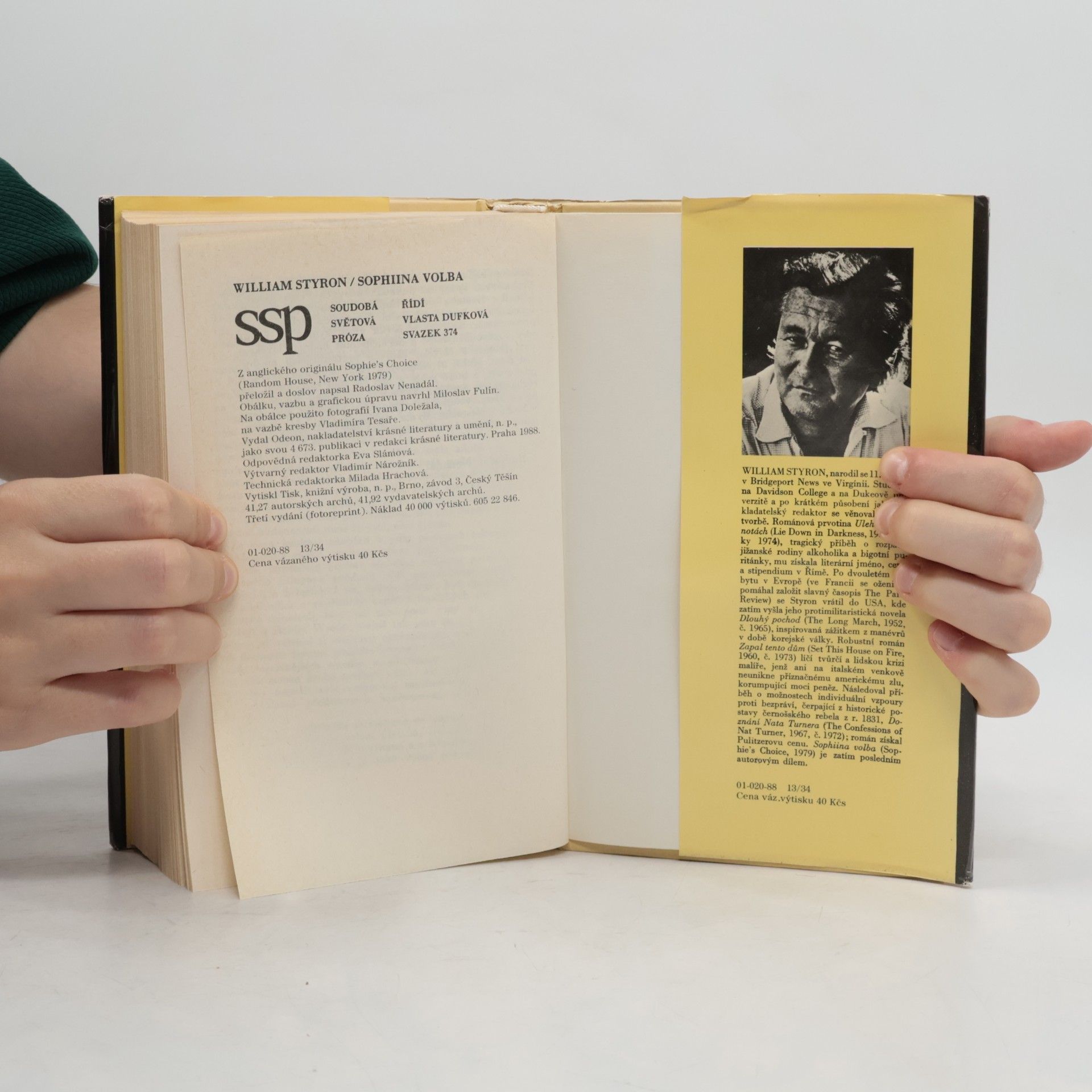 William Styron Sophiina volba