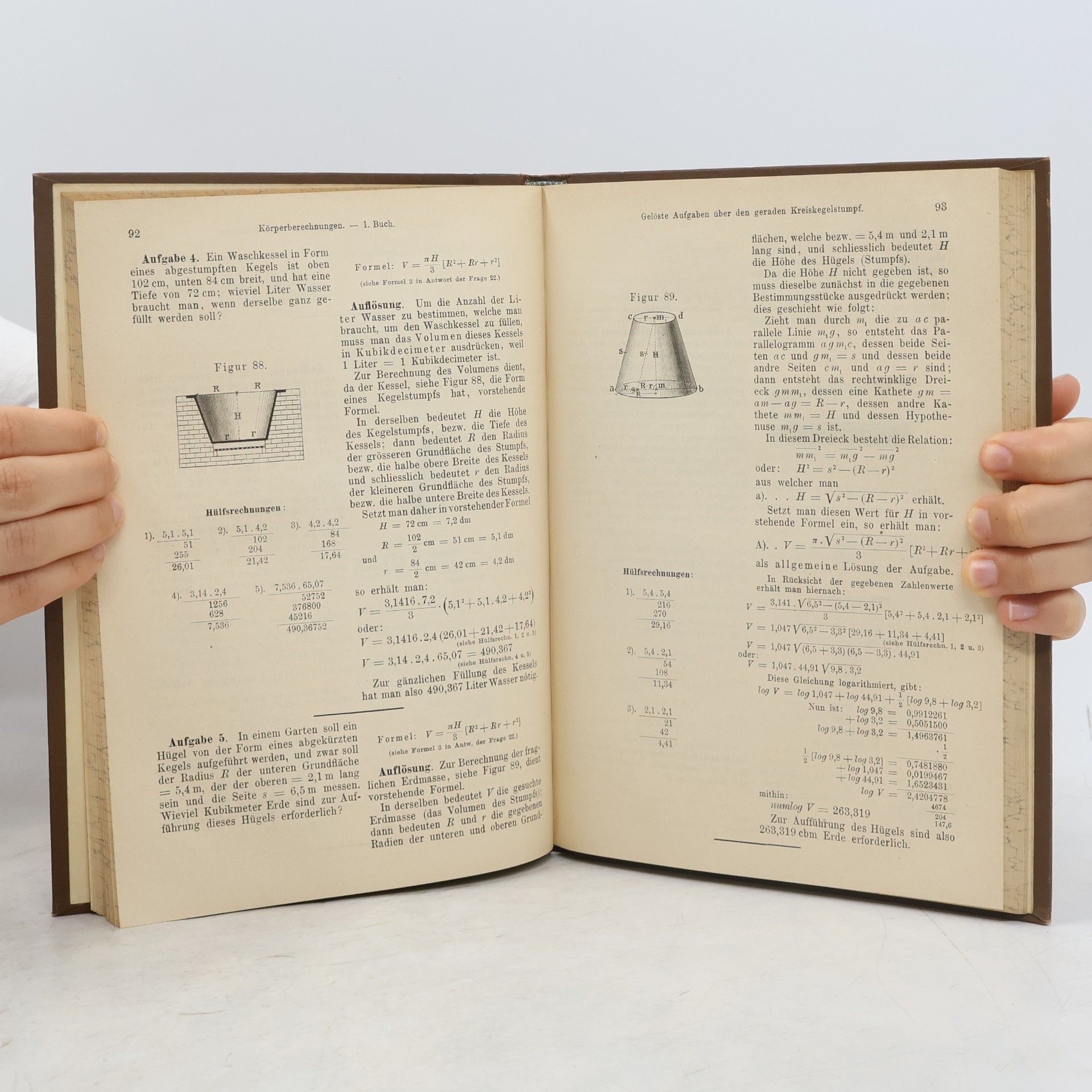A. Kleyer Lehrbuch der Körperberechnungen 1