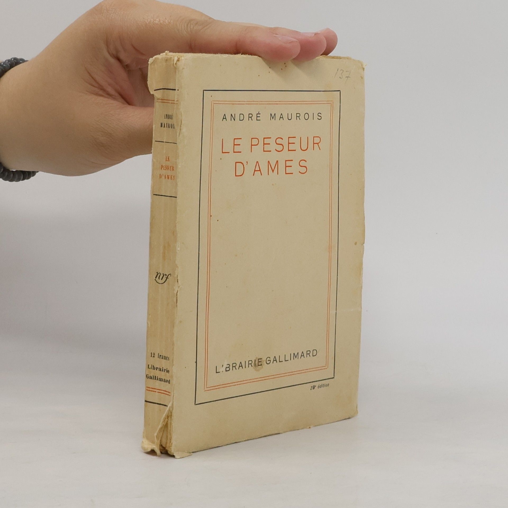 André Maurois Le Peseur D'ames