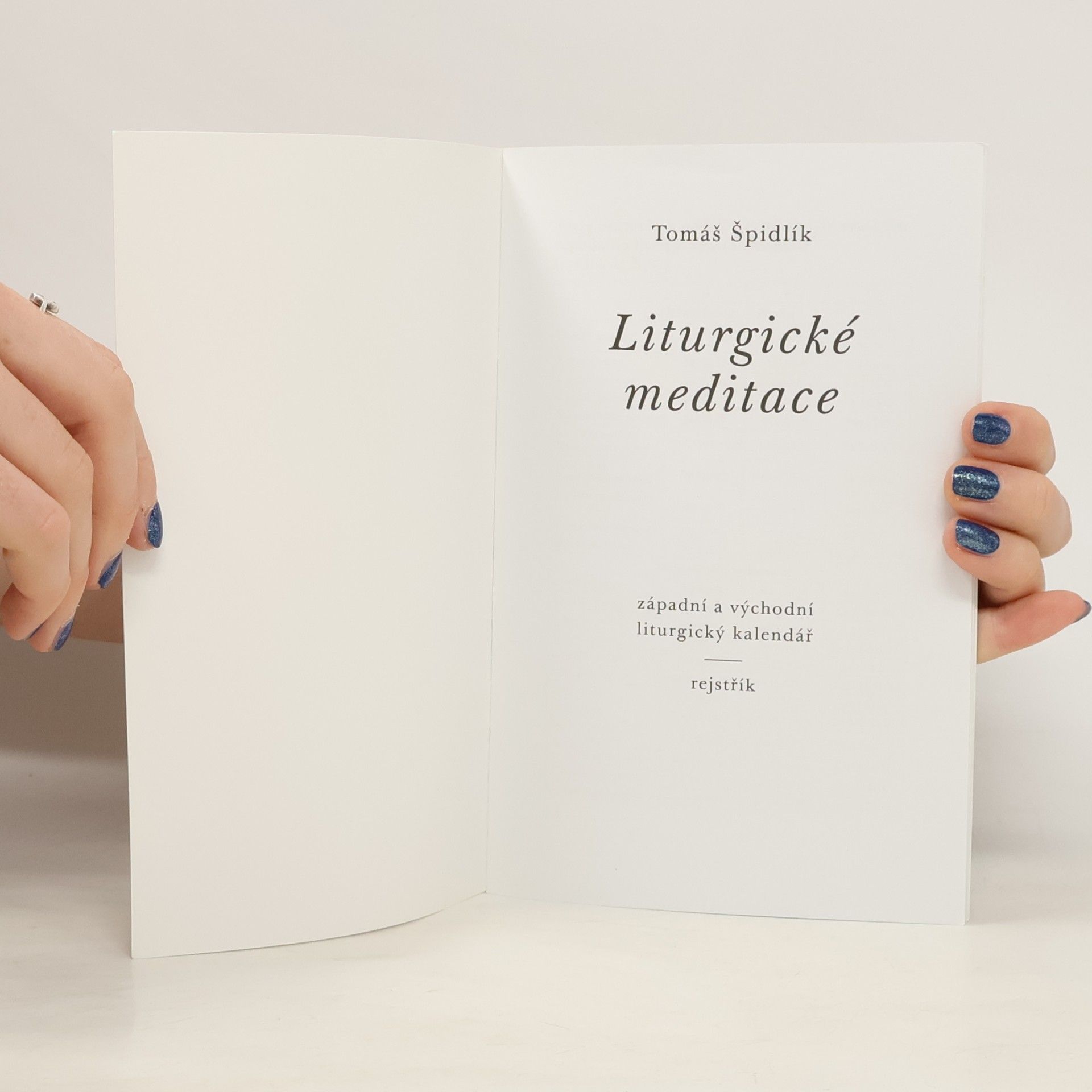 Tomáš Špidlík Liturgické meditace. Rejstřík