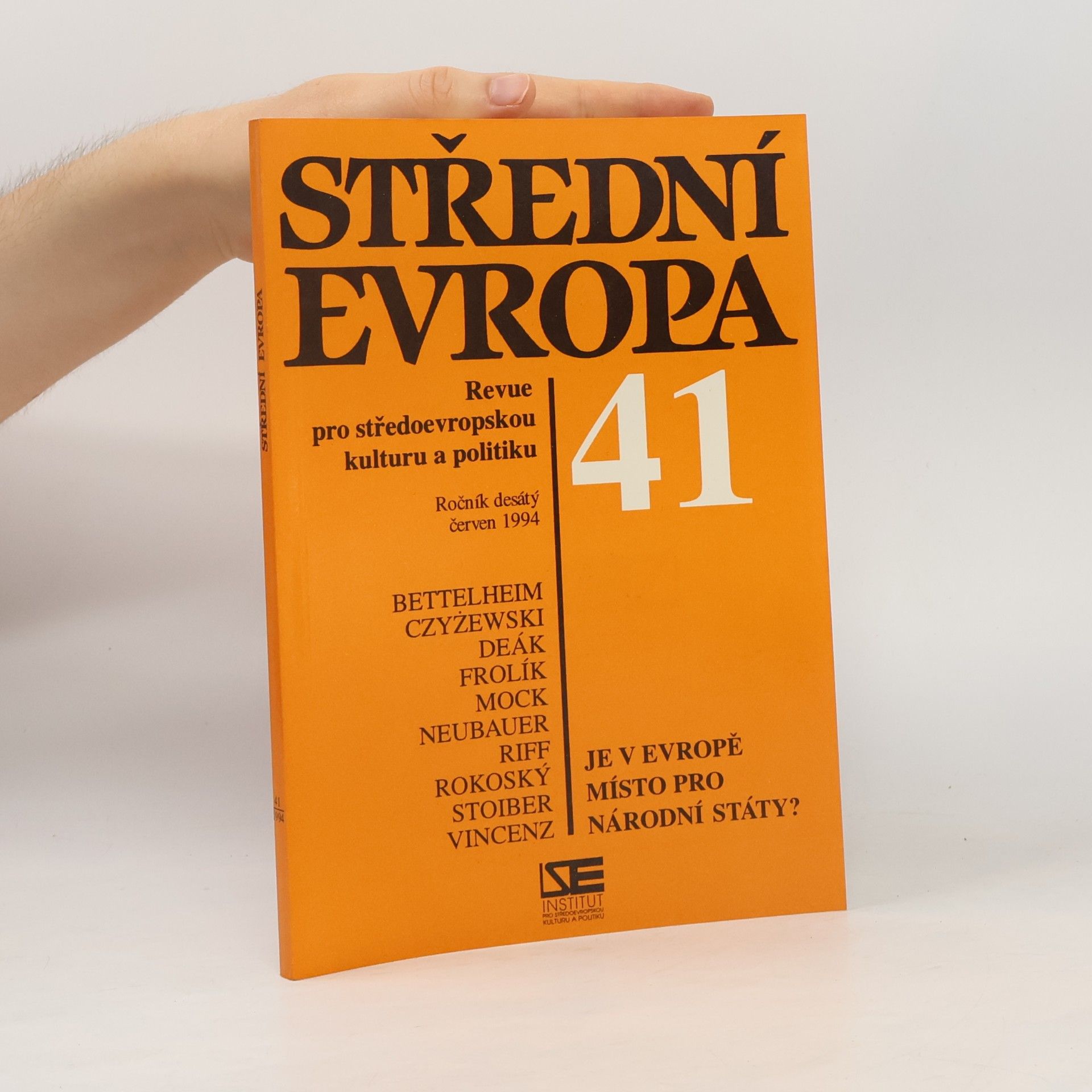 Kolektiv autorů Střední Evropa 41. 6/1994