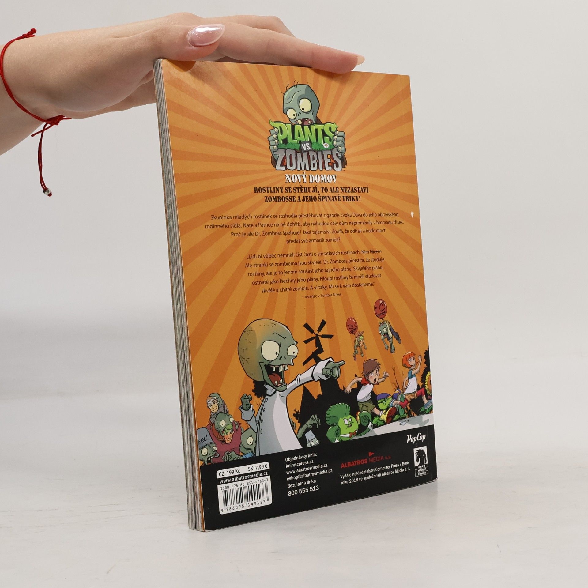 Paul Tobin Plants vs. Zombies. Nový domov