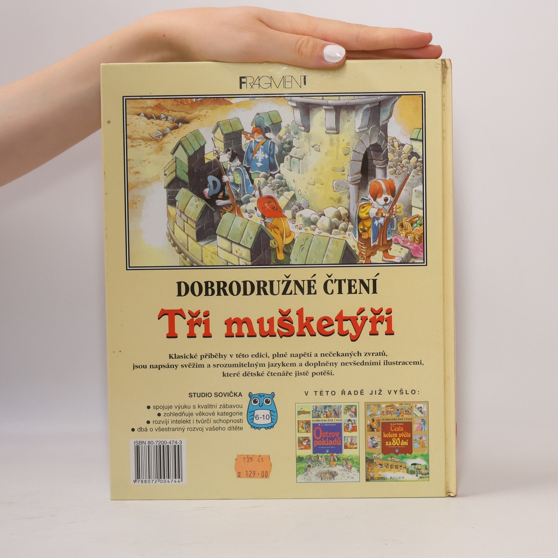Clementina Coppini Tři mušketýři (převyprávění)