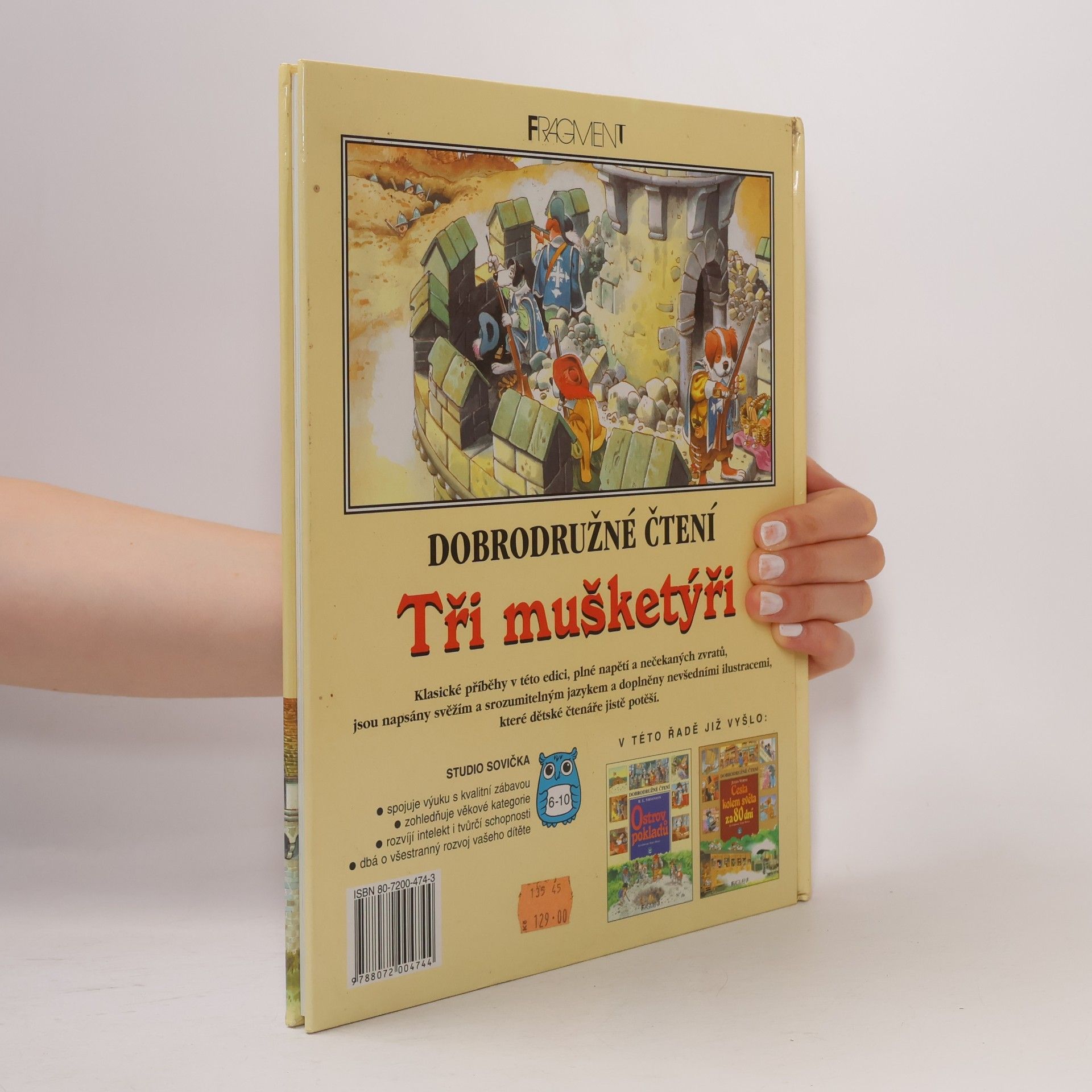 Clementina Coppini Tři mušketýři (převyprávění)
