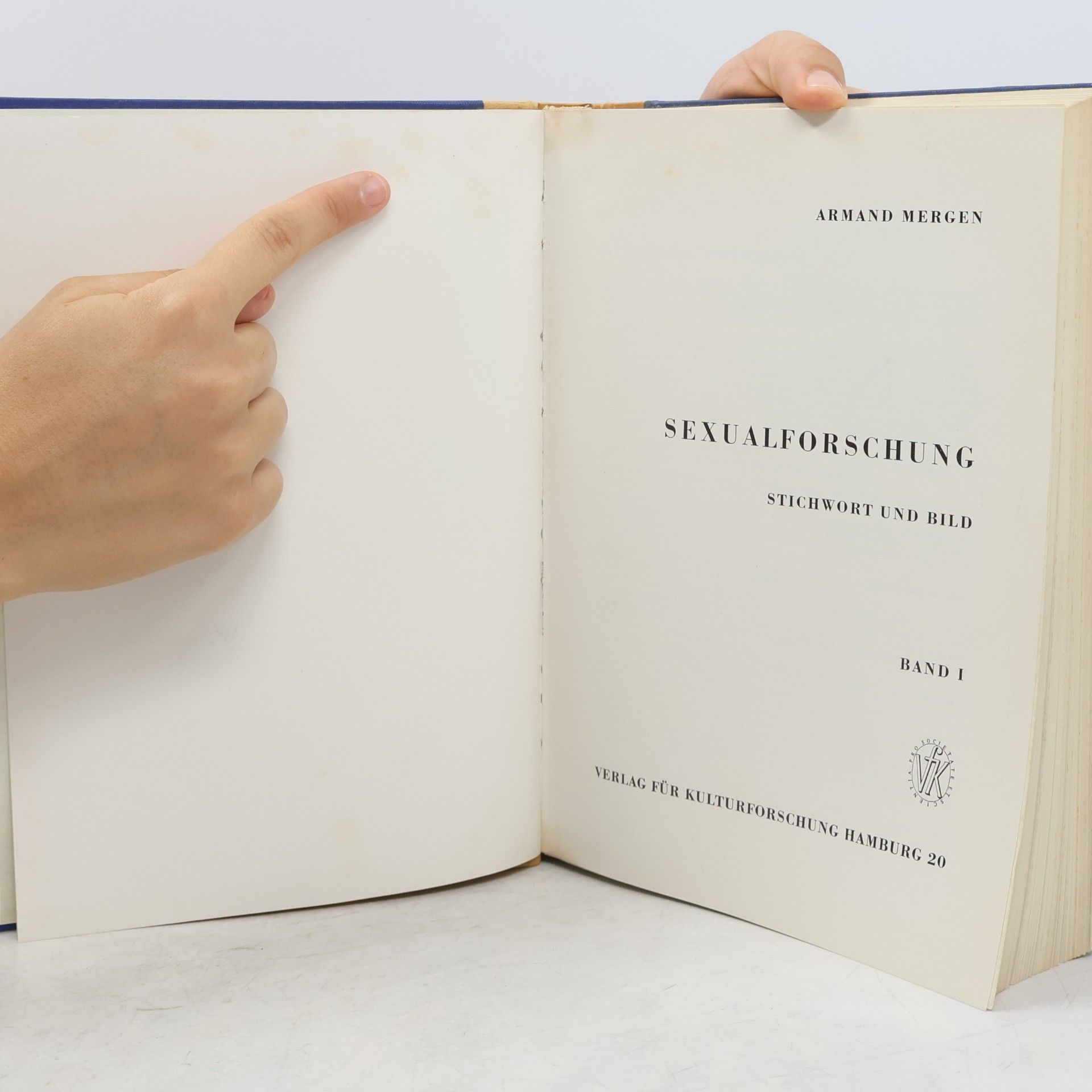 Armand Mergen Sexualforschung I