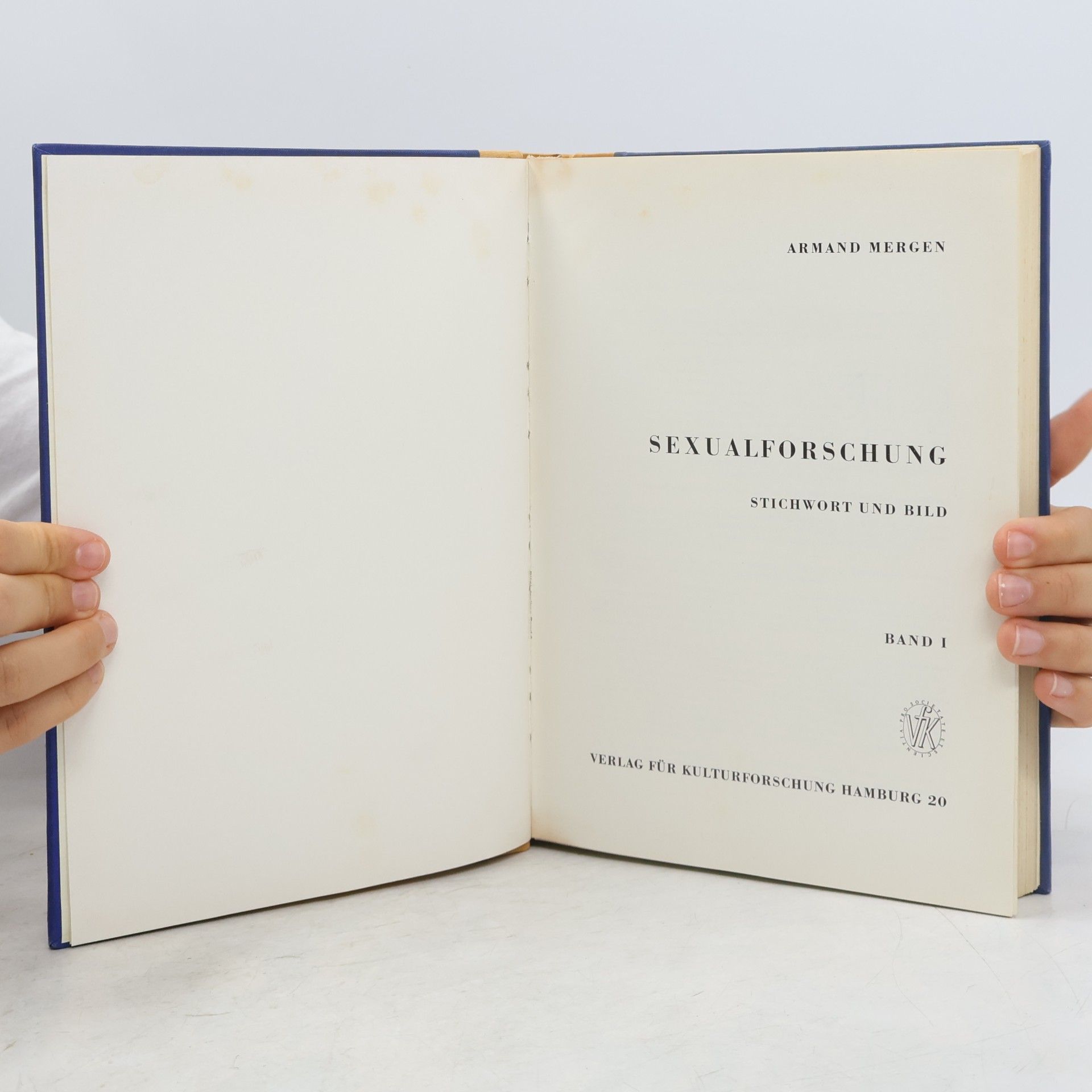 Armand Mergen Sexualforschung I