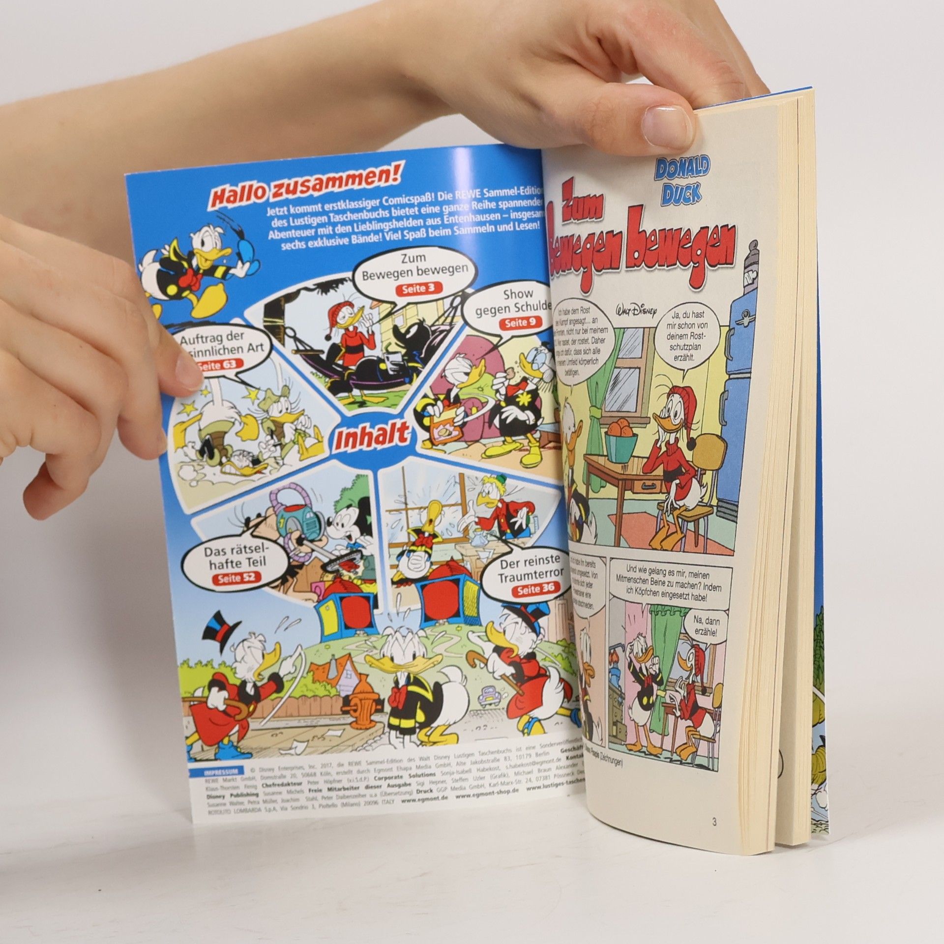 Walt Disney Lustiges Taschenbuch: REWE Sammel-Edition – Donald Duck
