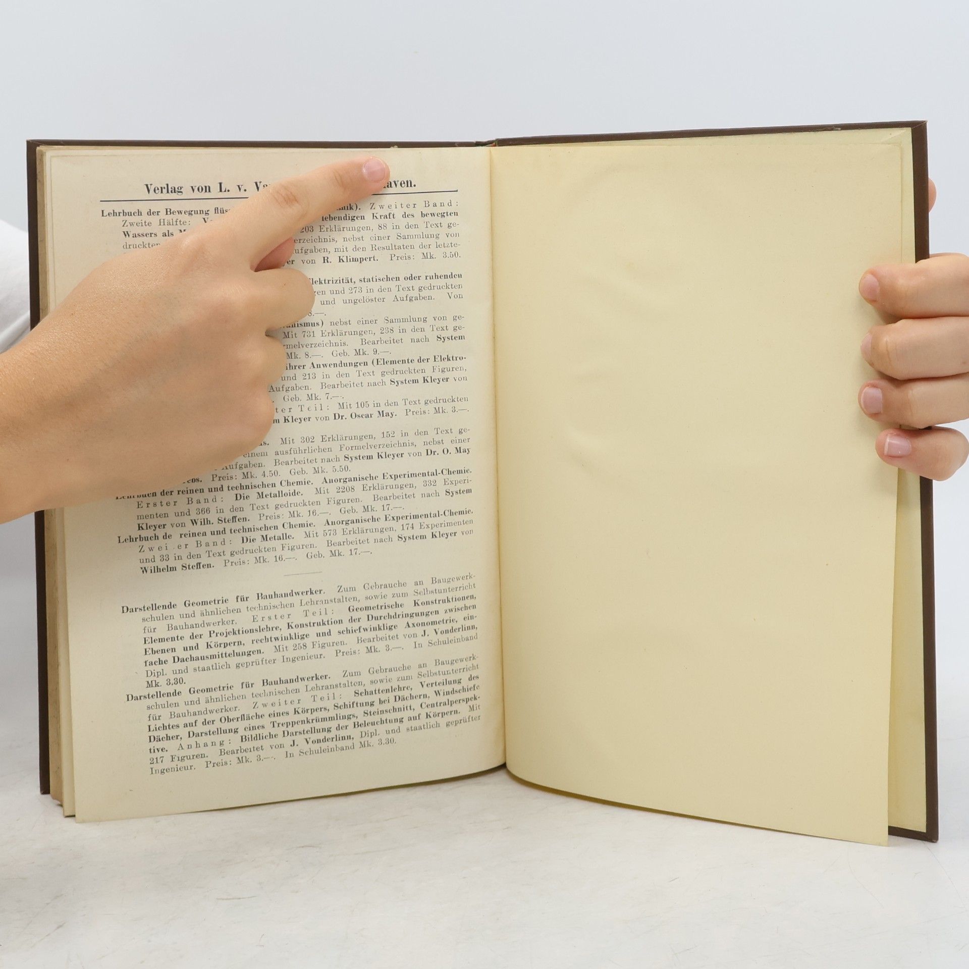 Heinrich Cranz Lehrbuch der Analytischen Geometrie der Ebene II.