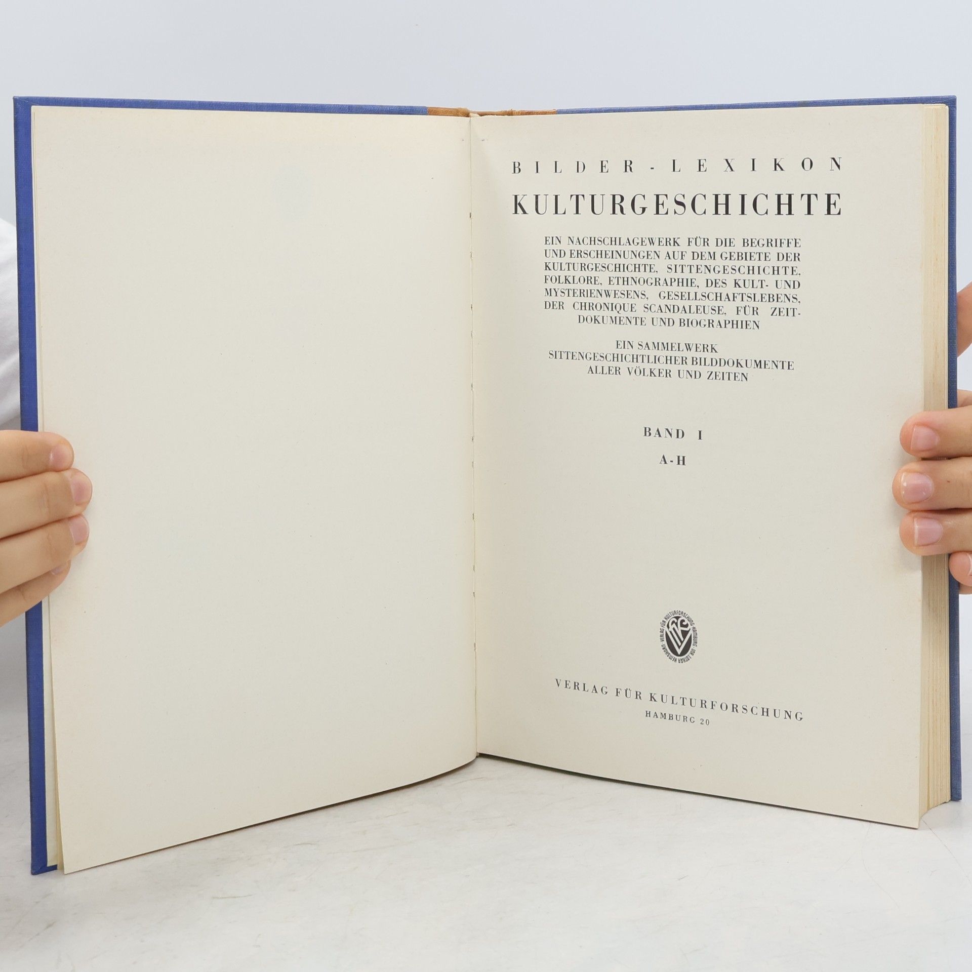 Autorenkollektiv Bilder Lexikon. Kulturgeschichte I. A-H