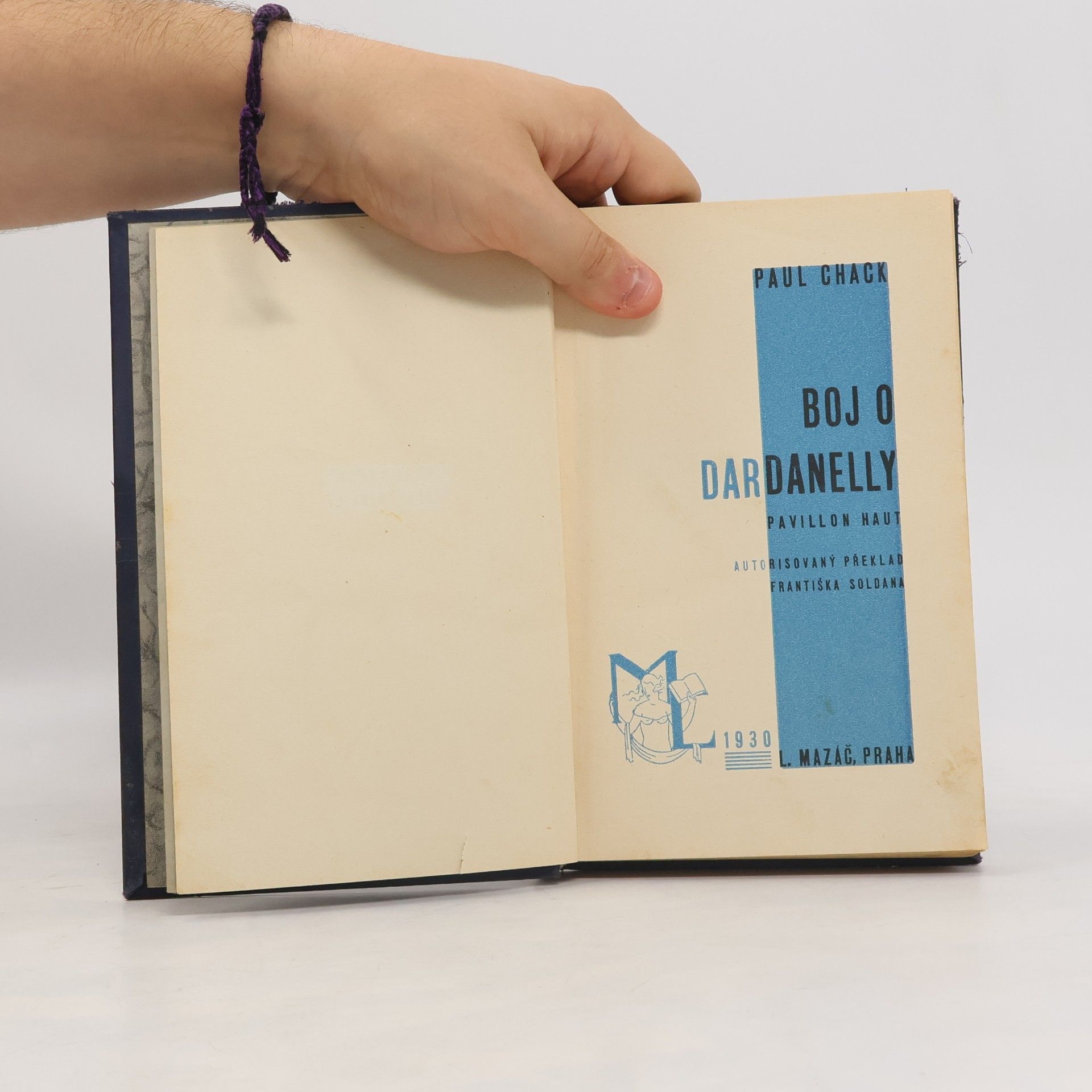 Paul Chack Boj o Dardanely