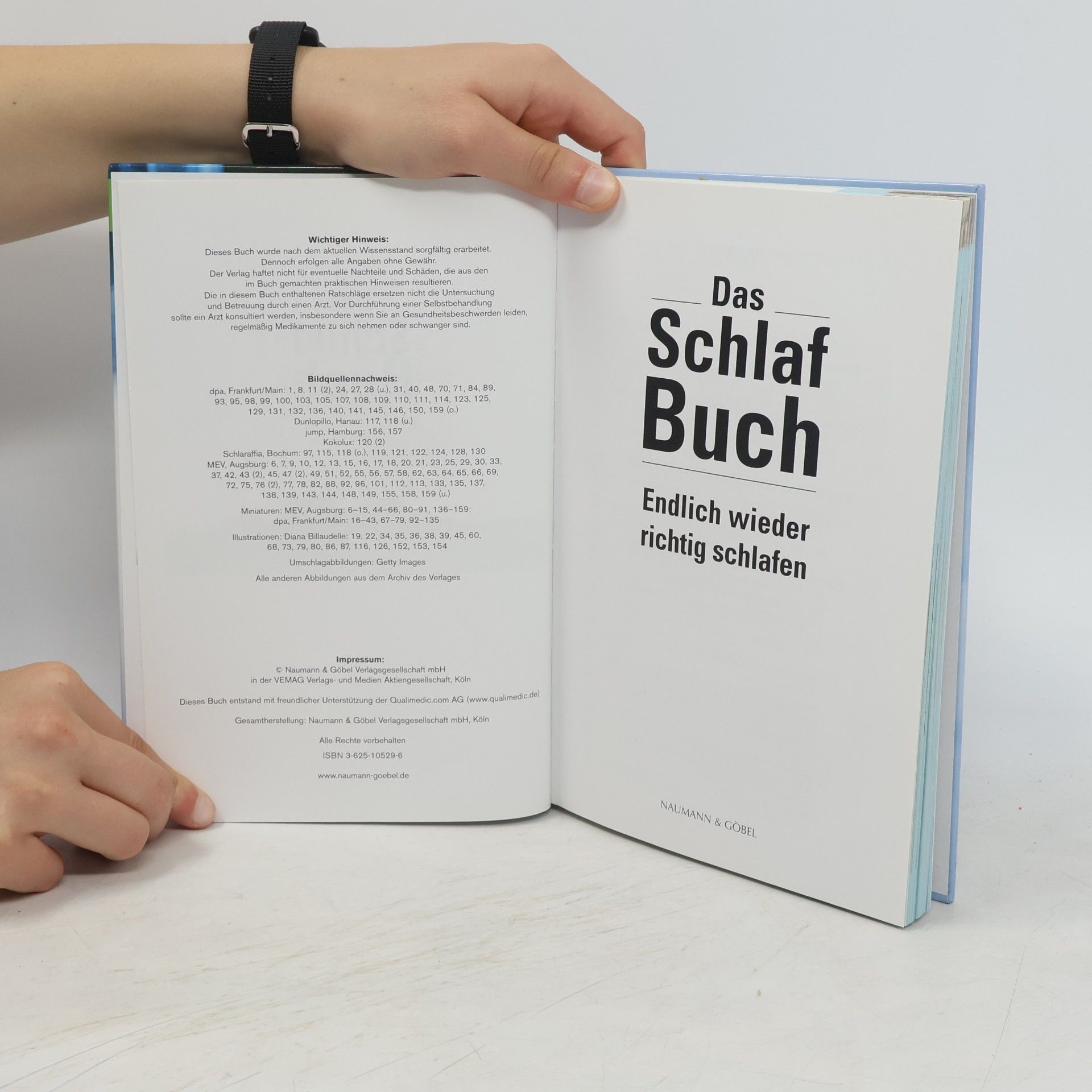 Various authors Das Schlafbuch. Endlich wieder richtig schlafen