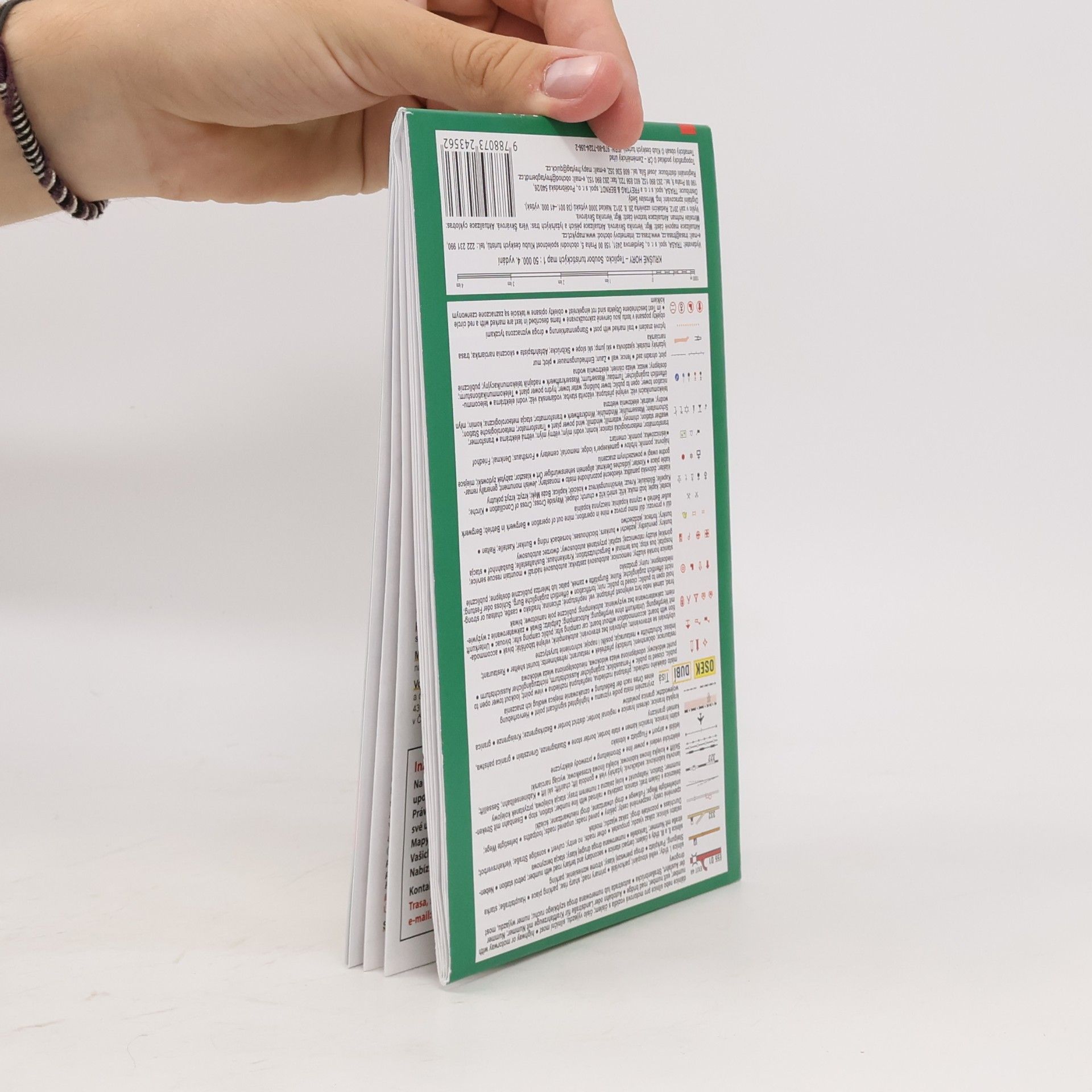 Autores varios Krušné hory Teplicko : turistická mapa 1:50 000