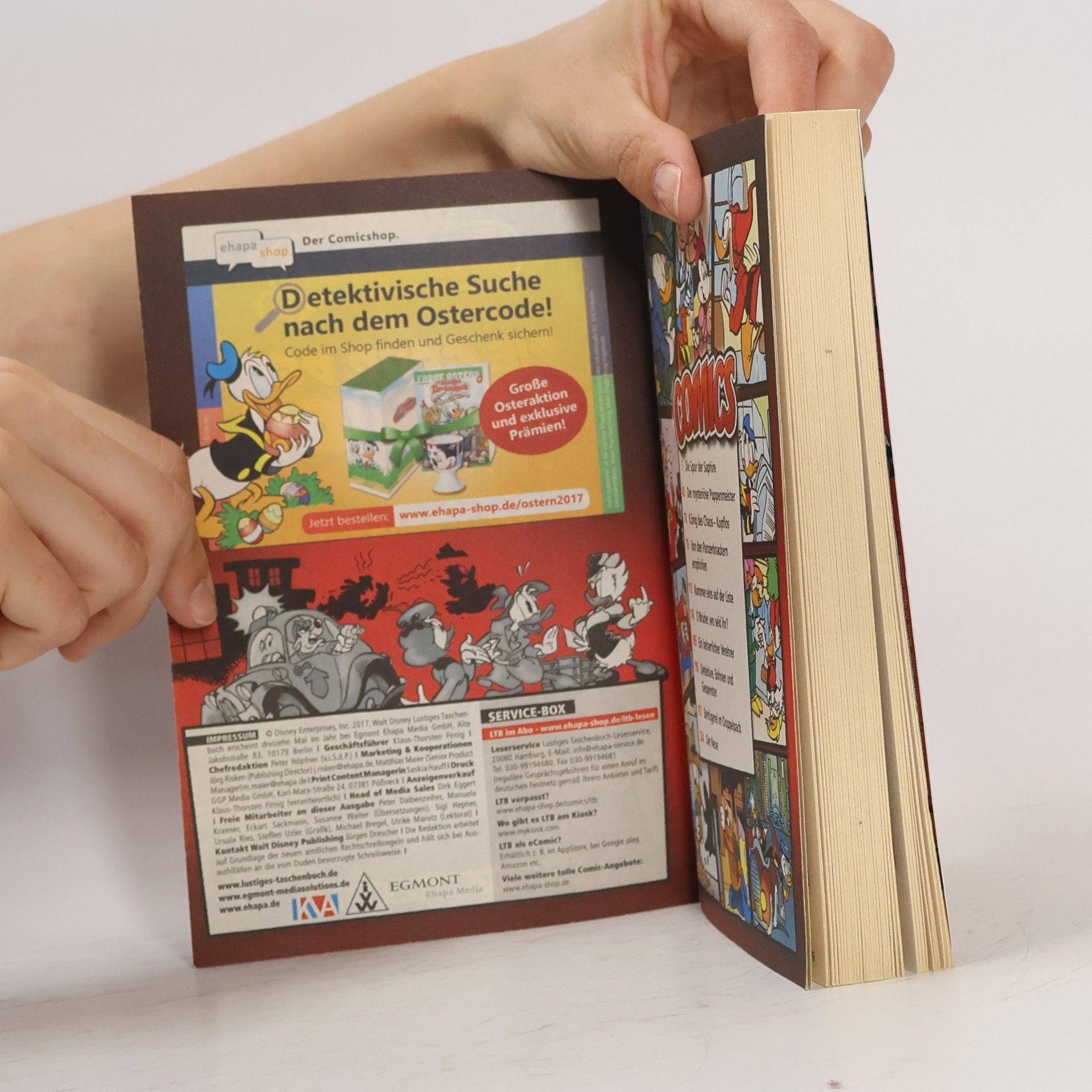Walt Disney Lustiges Taschenbuch 492. Die Spur der Saphire