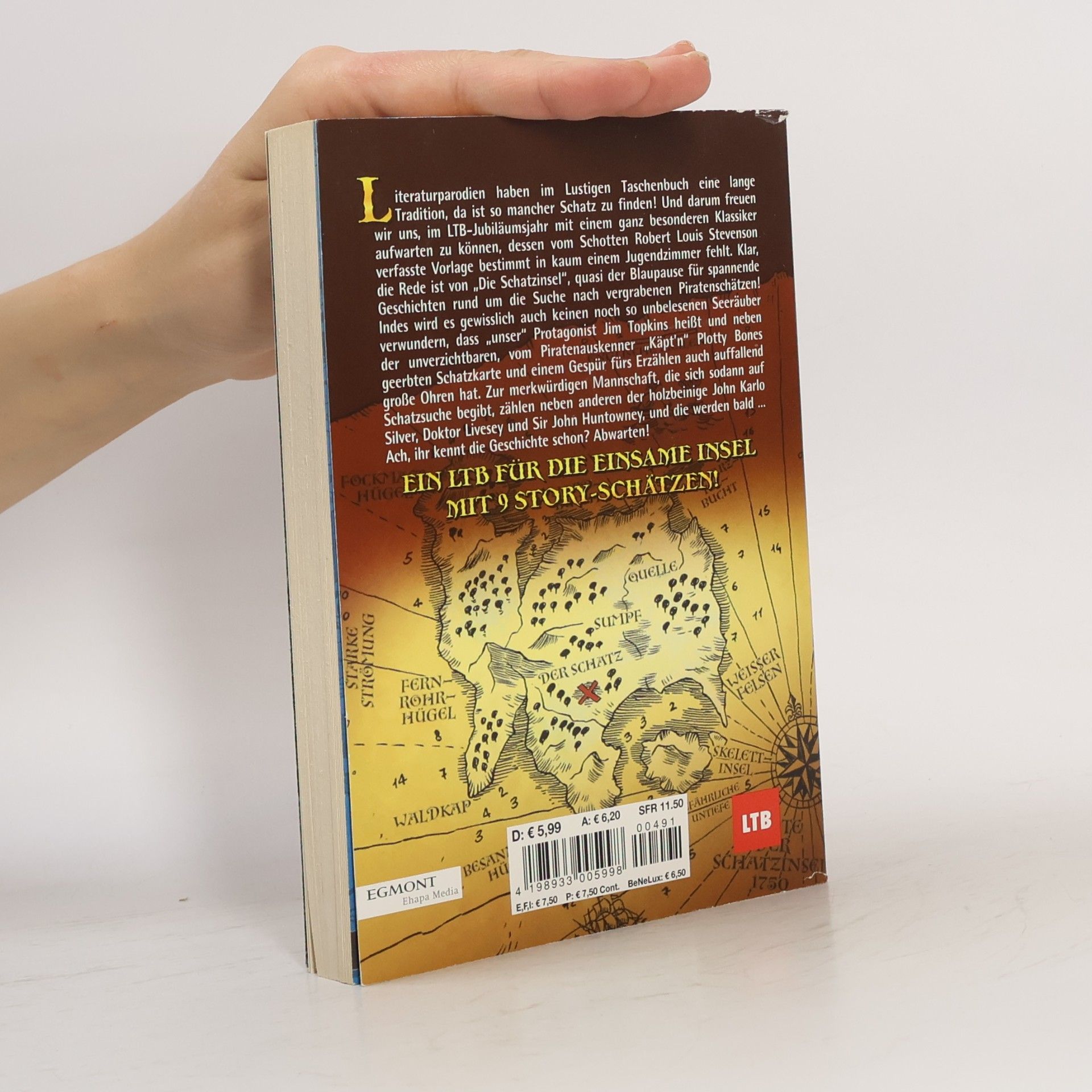 Walt Disney Lustiges Taschenbuch 491. Die Schatzinsel