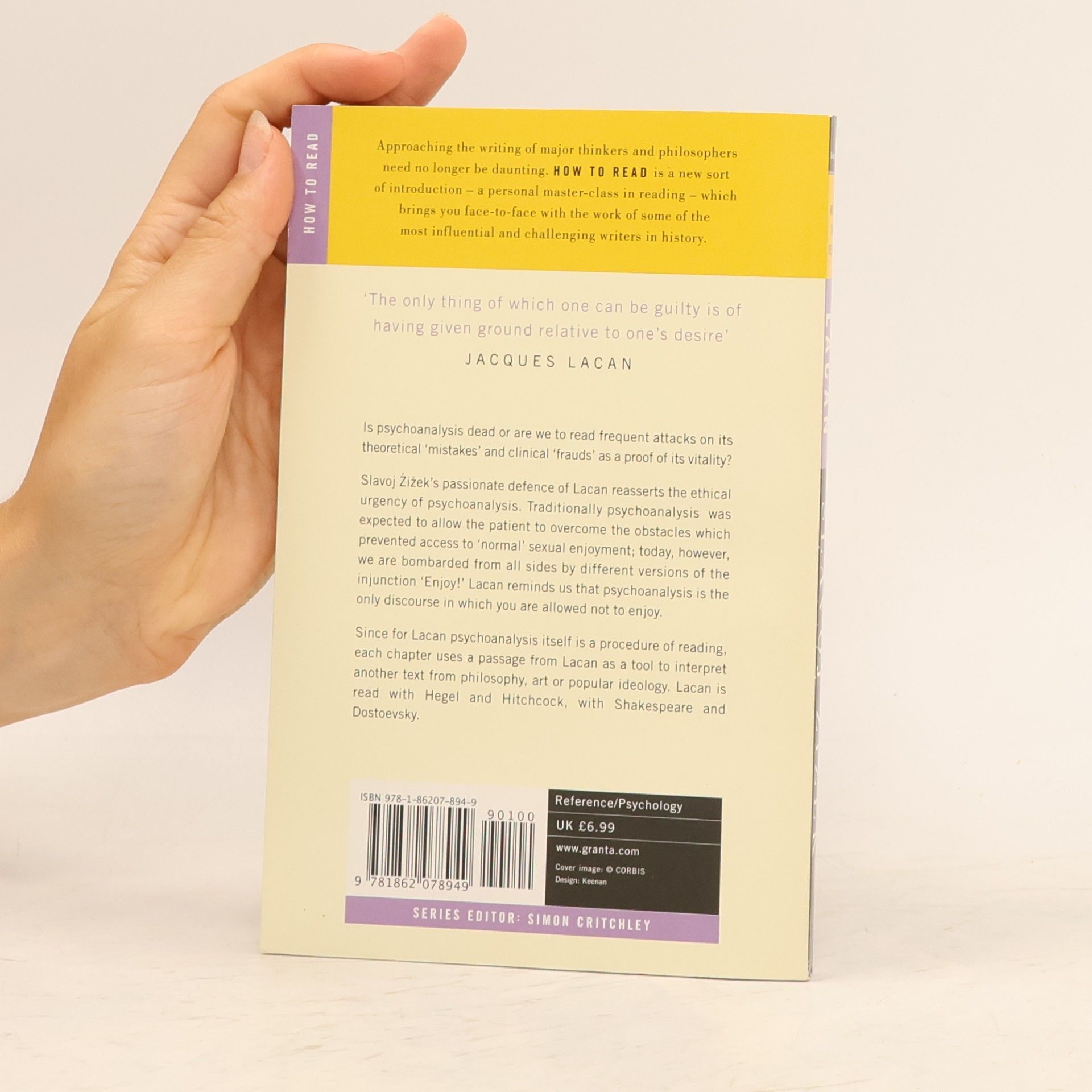 Slavoj Žižek How to Read Lacan