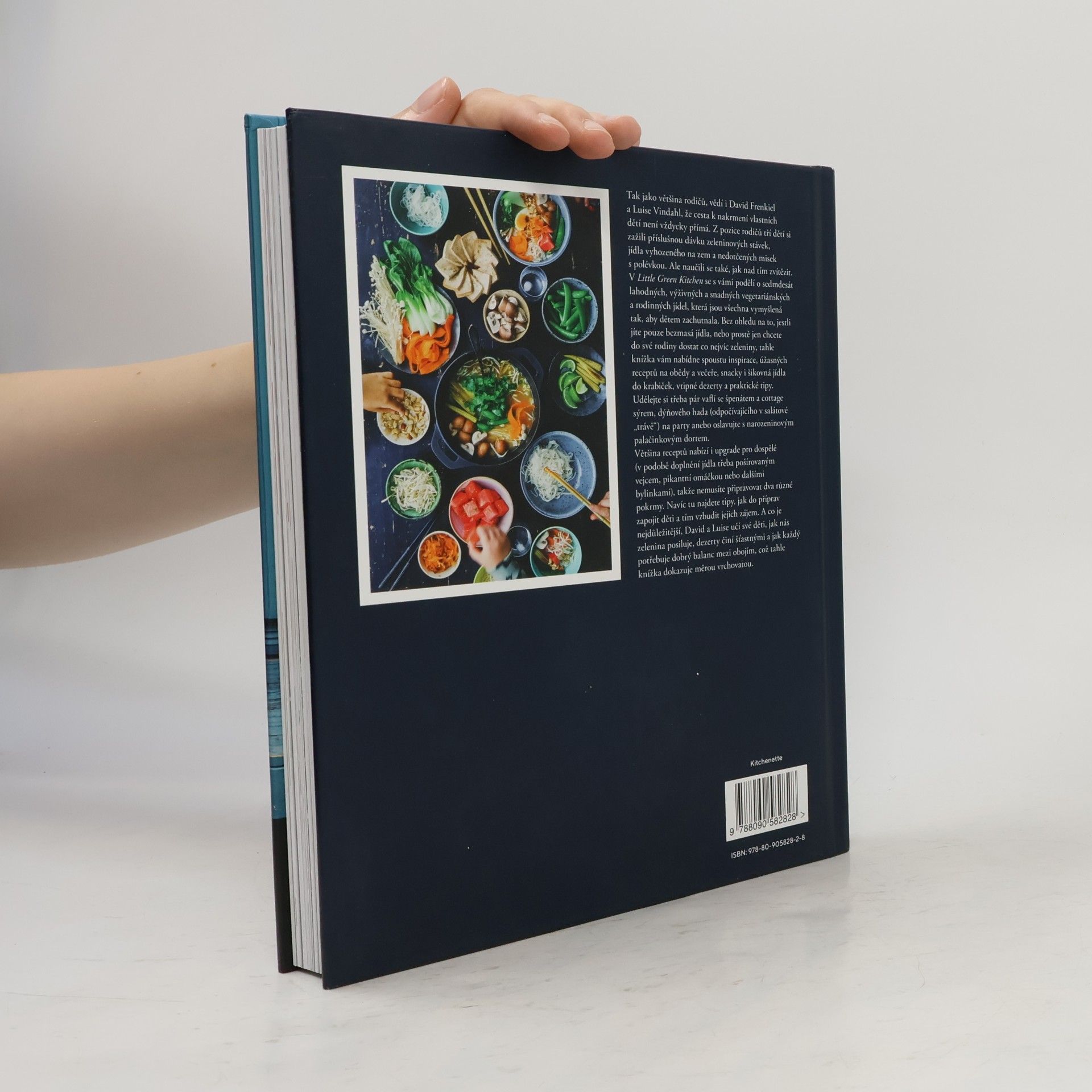 David Frenkiel Little green kitchen : jednoduchá vegetariánská dětská i rodinná jídla
