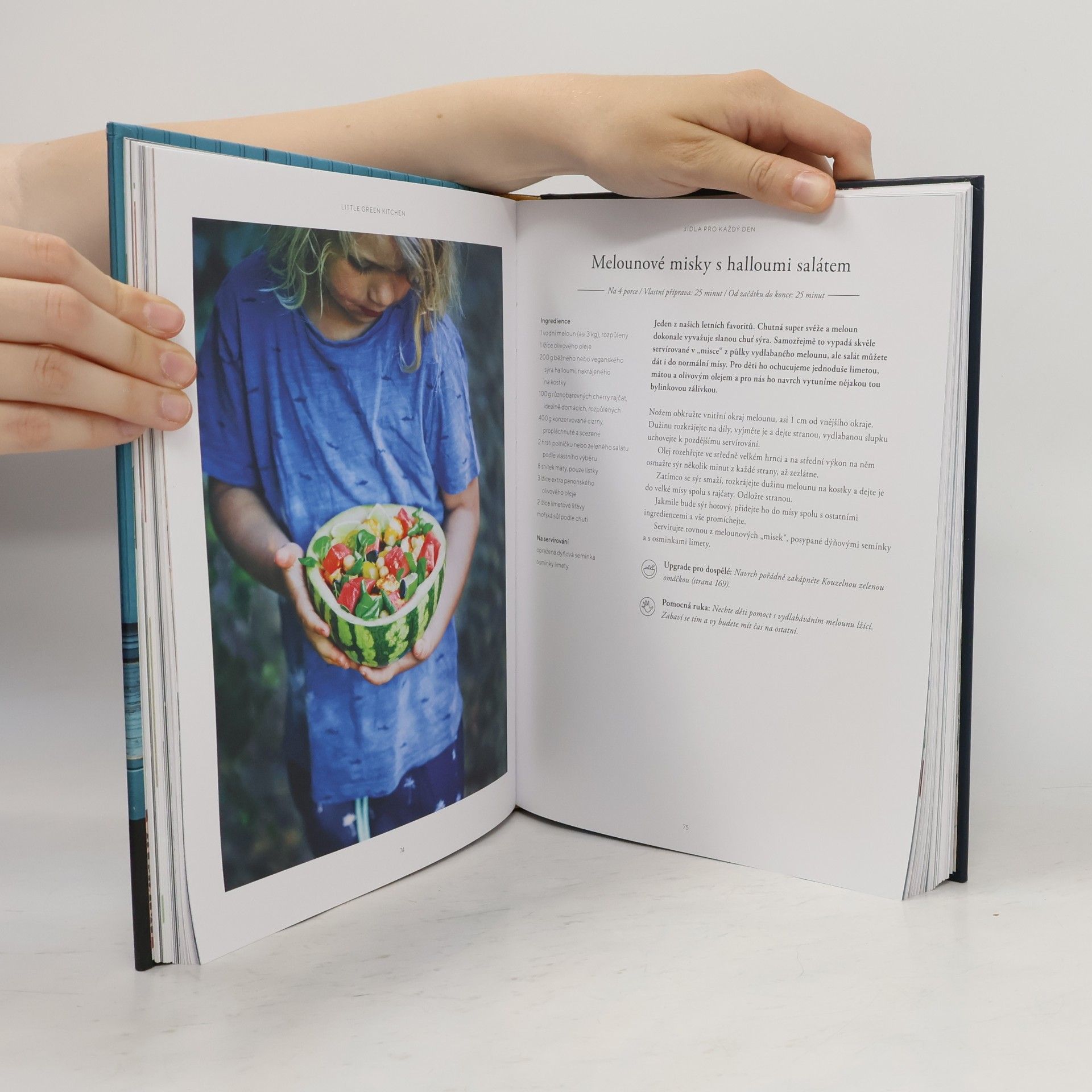 David Frenkiel Little green kitchen : jednoduchá vegetariánská dětská i rodinná jídla