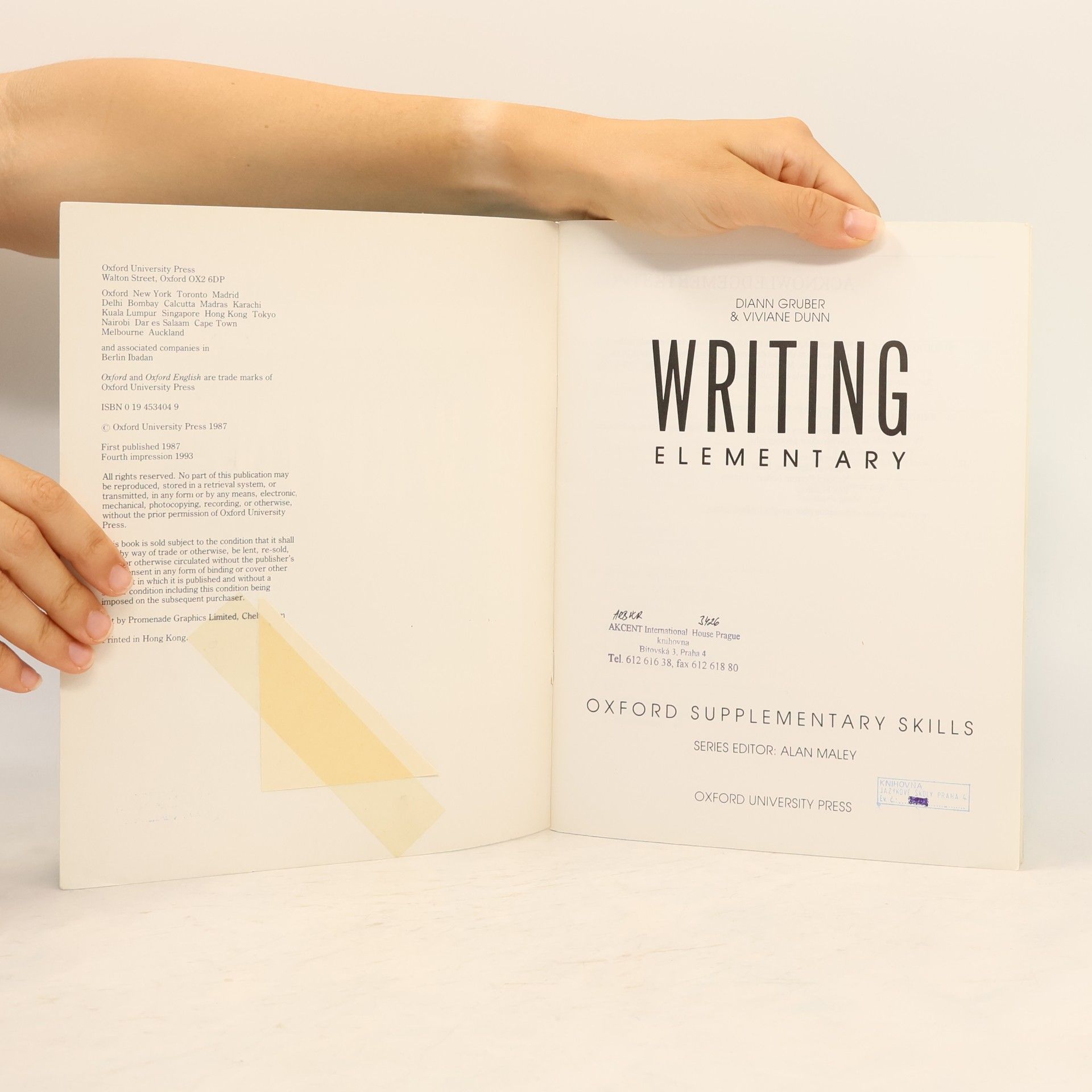 Diann Gruber Oxford Supplementary Skills Writing