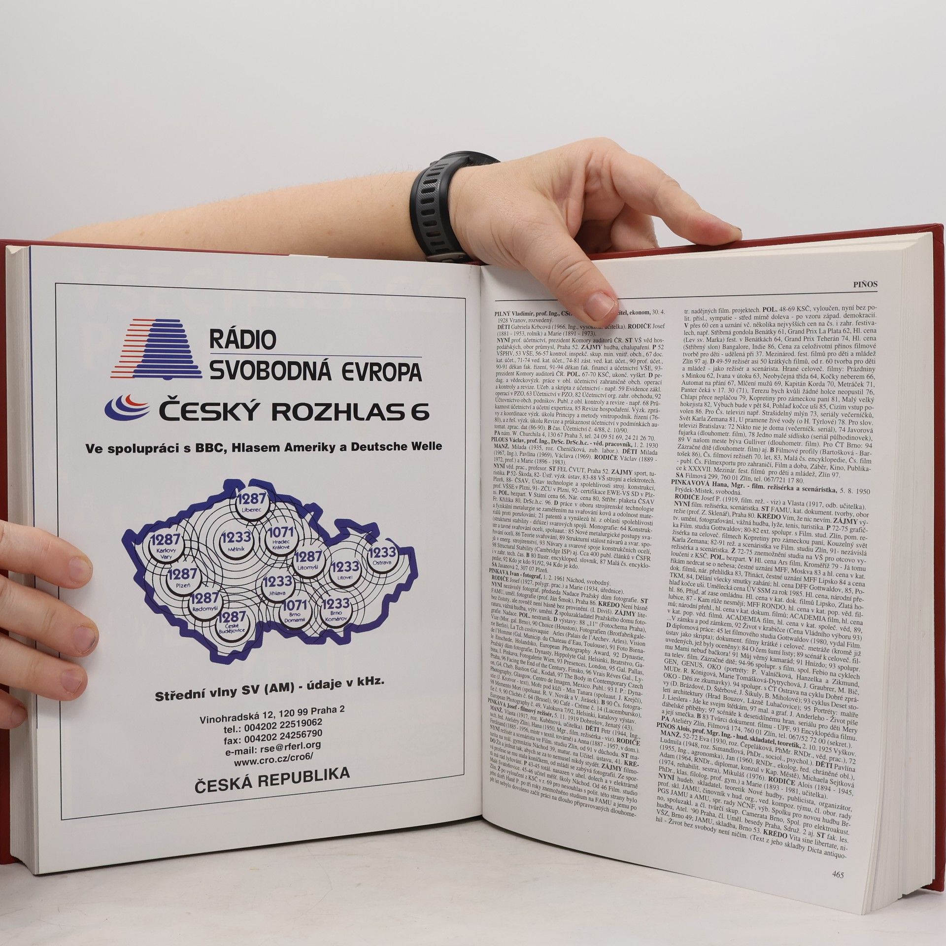 Various authors Kdo je kdo v České republice na přelomu 20. století