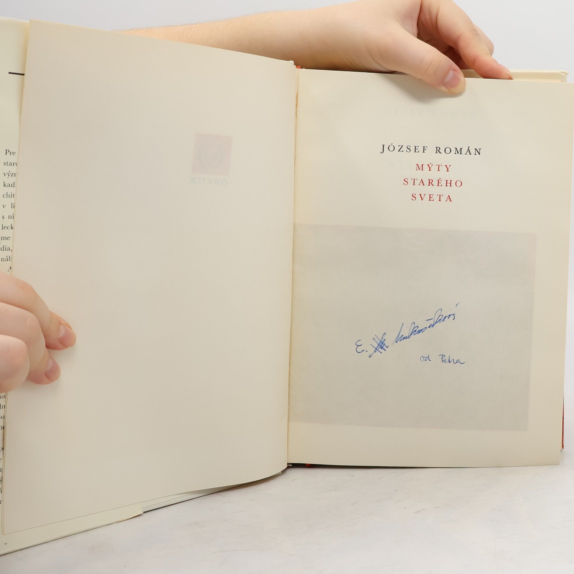 József Román Mýty starého sveta