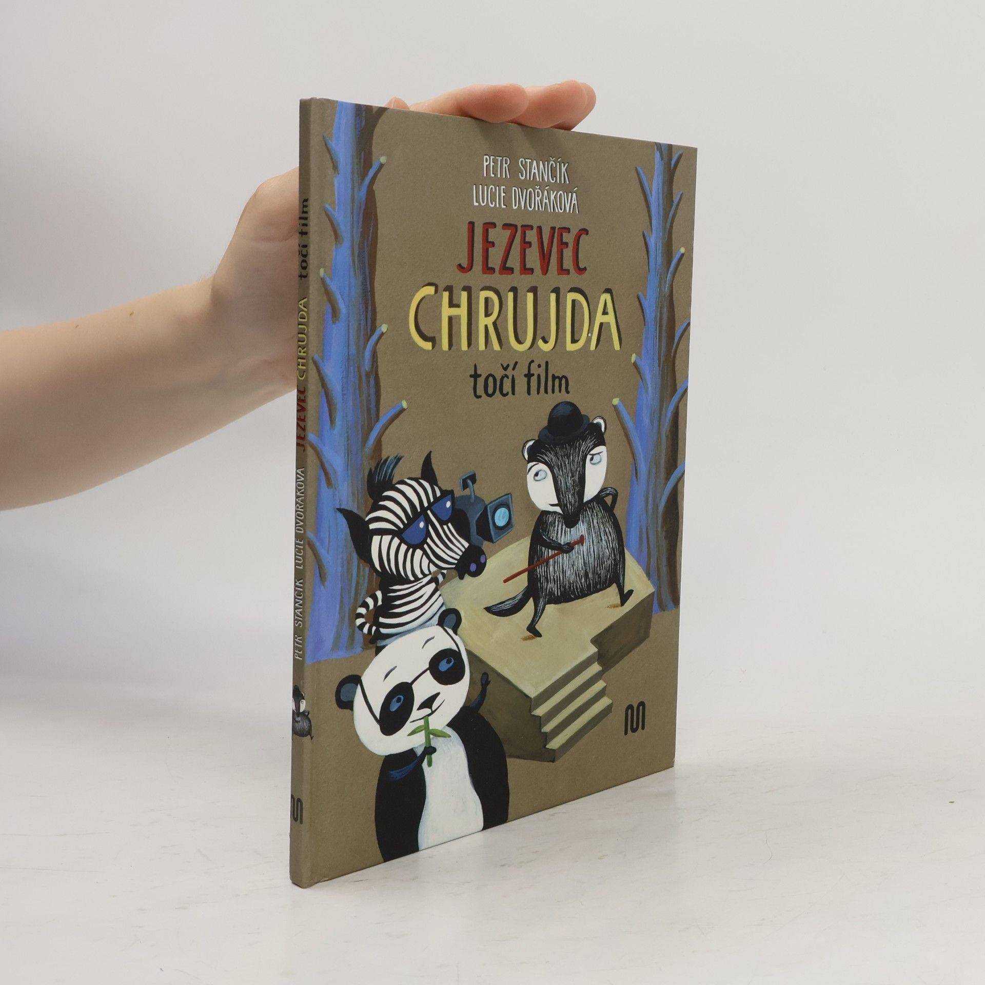 Lucie Dvořáková Jezevec Chrujda točí film