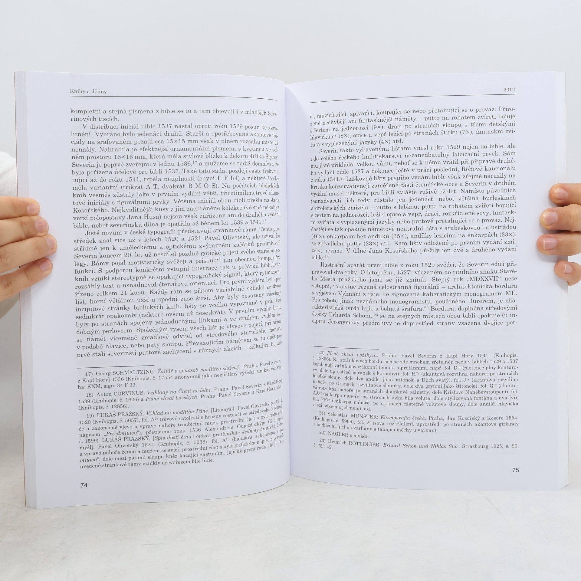 Autorenkollektiv Knihy a dějiny. Zvláštní číslo věnované PhDr. Anežce Baďurové.
