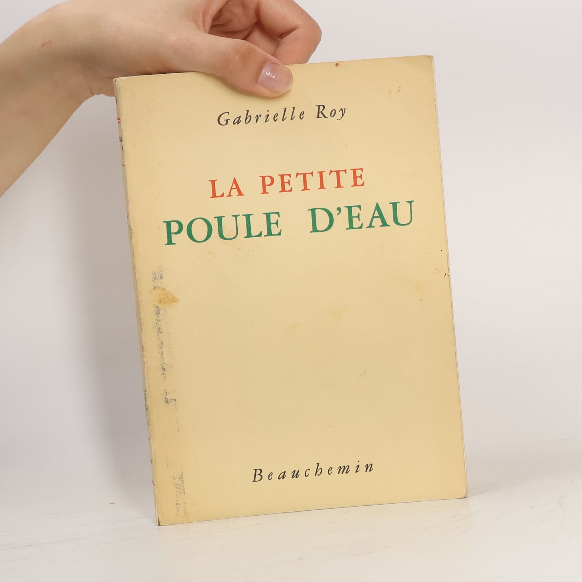 Gabrielle Roy La petit poule d'eau