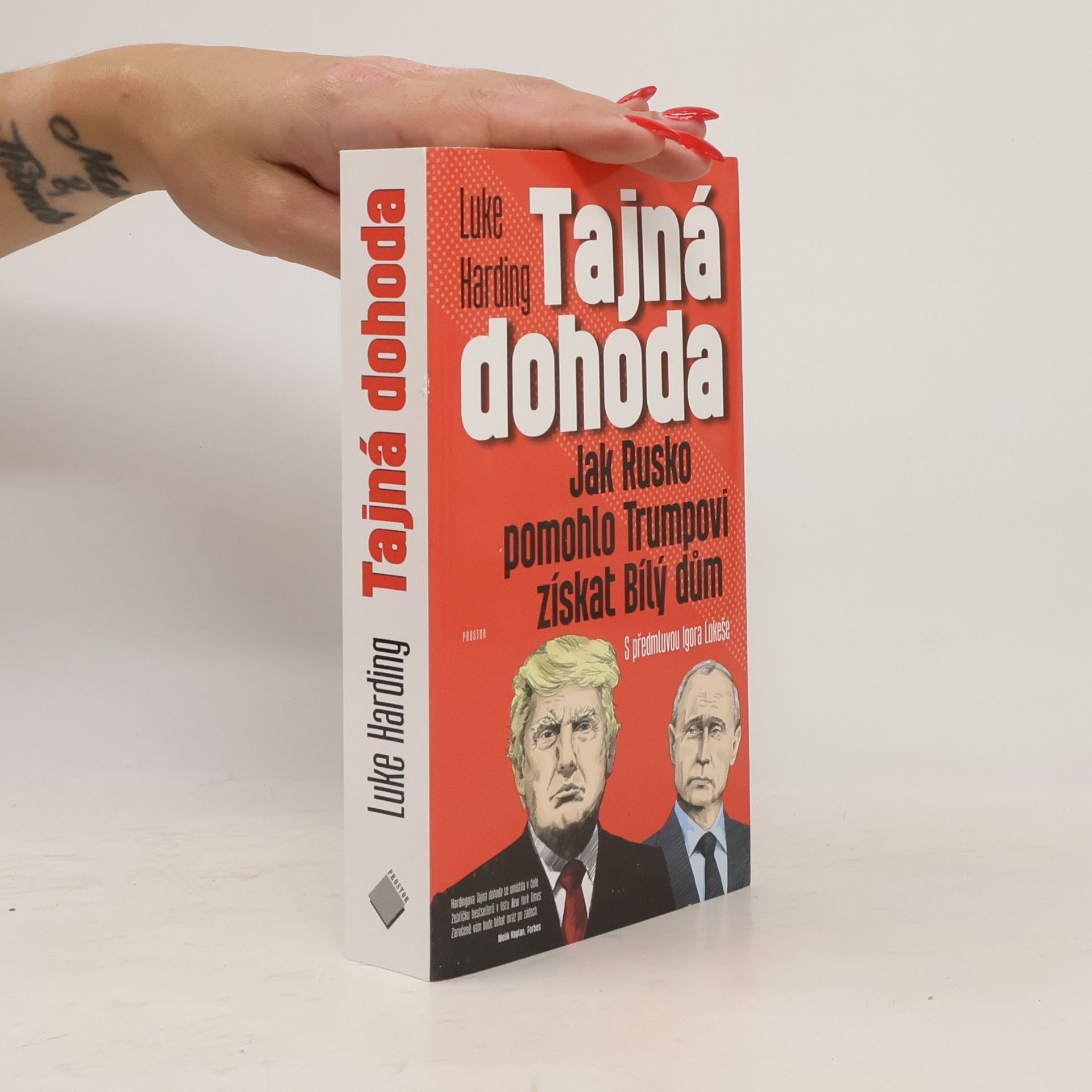 Luke Harding Tajná dohoda : jak Rusko pomohlo Trumpovi získat Bílý dům