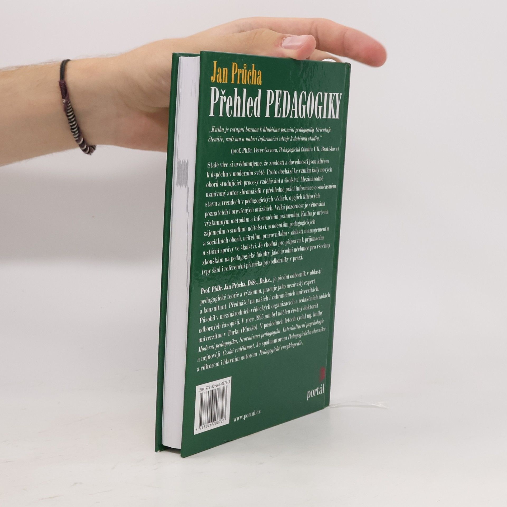 Jan Průcha Přehled pedagogiky. Úvod do studia oboru