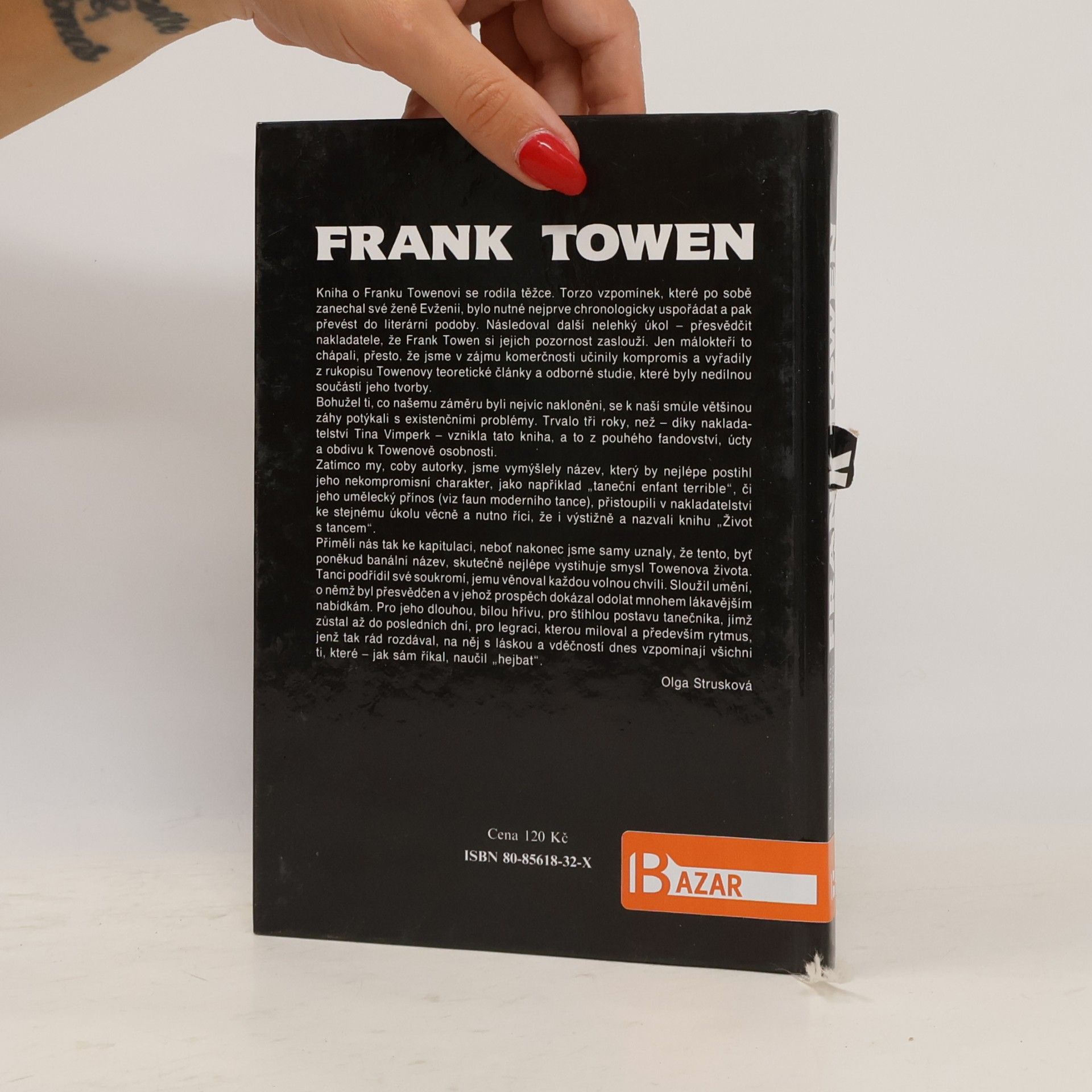 Evženie TomkováTowenová Frank Towen. Život s tancem