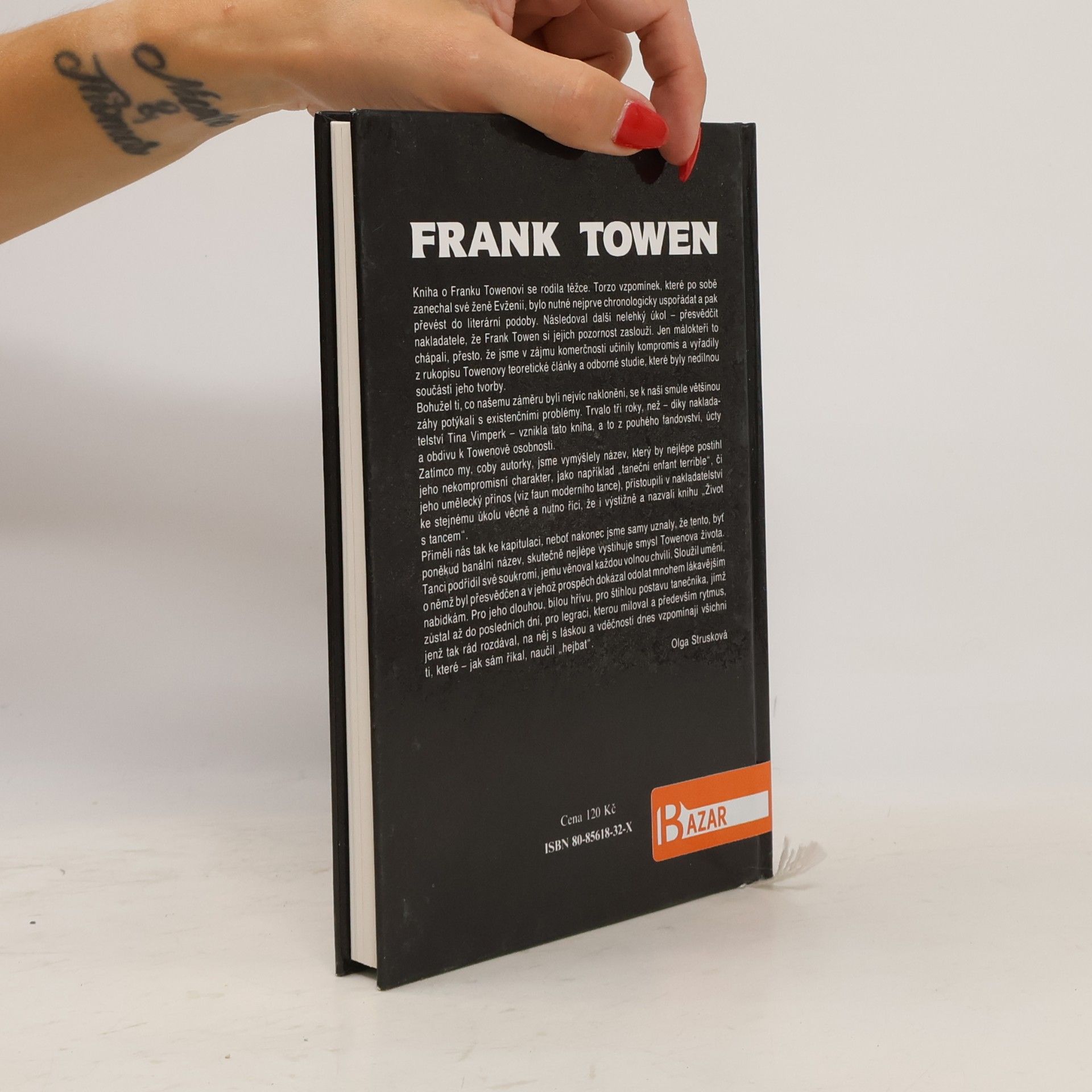 Evženie TomkováTowenová Frank Towen. Život s tancem
