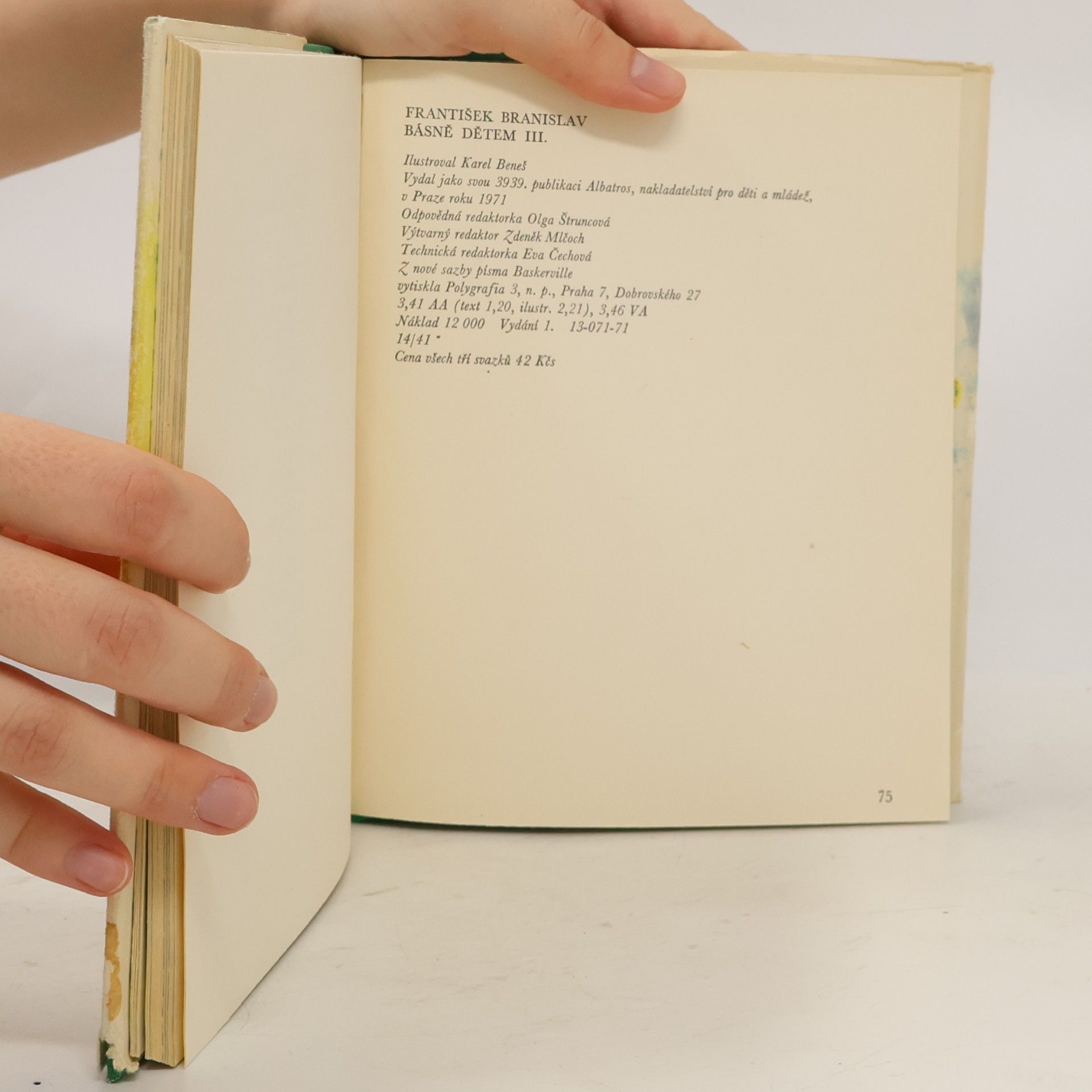 František Branislav Básně dětem III.