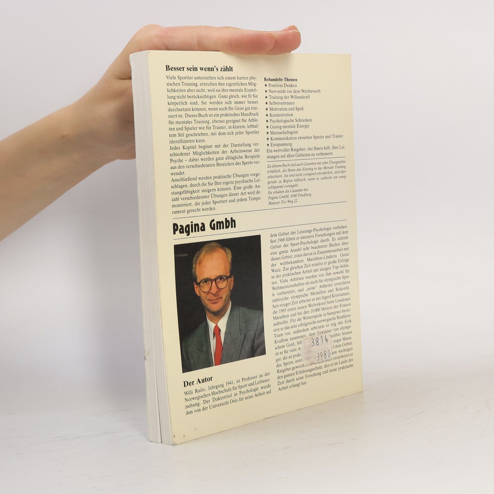 Willi Railo Besser sein, wenn's zählt