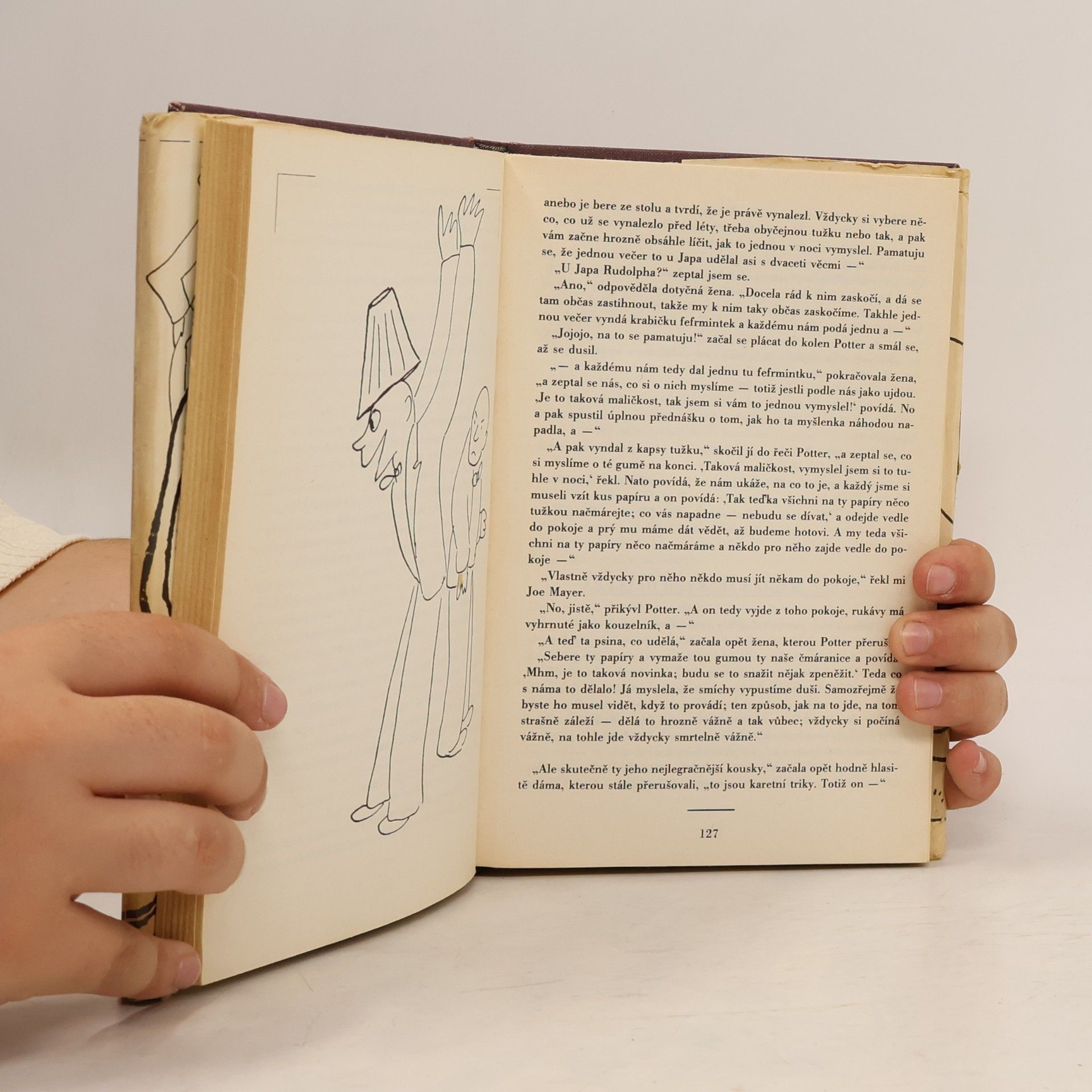 James Thurber Filozof a ústřice