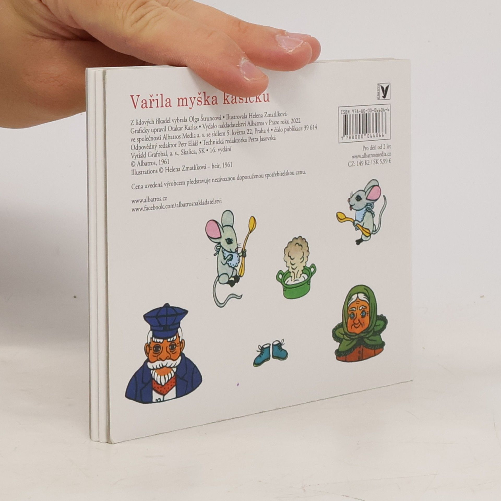Helena Zmatlíková Vařila myška kašičku